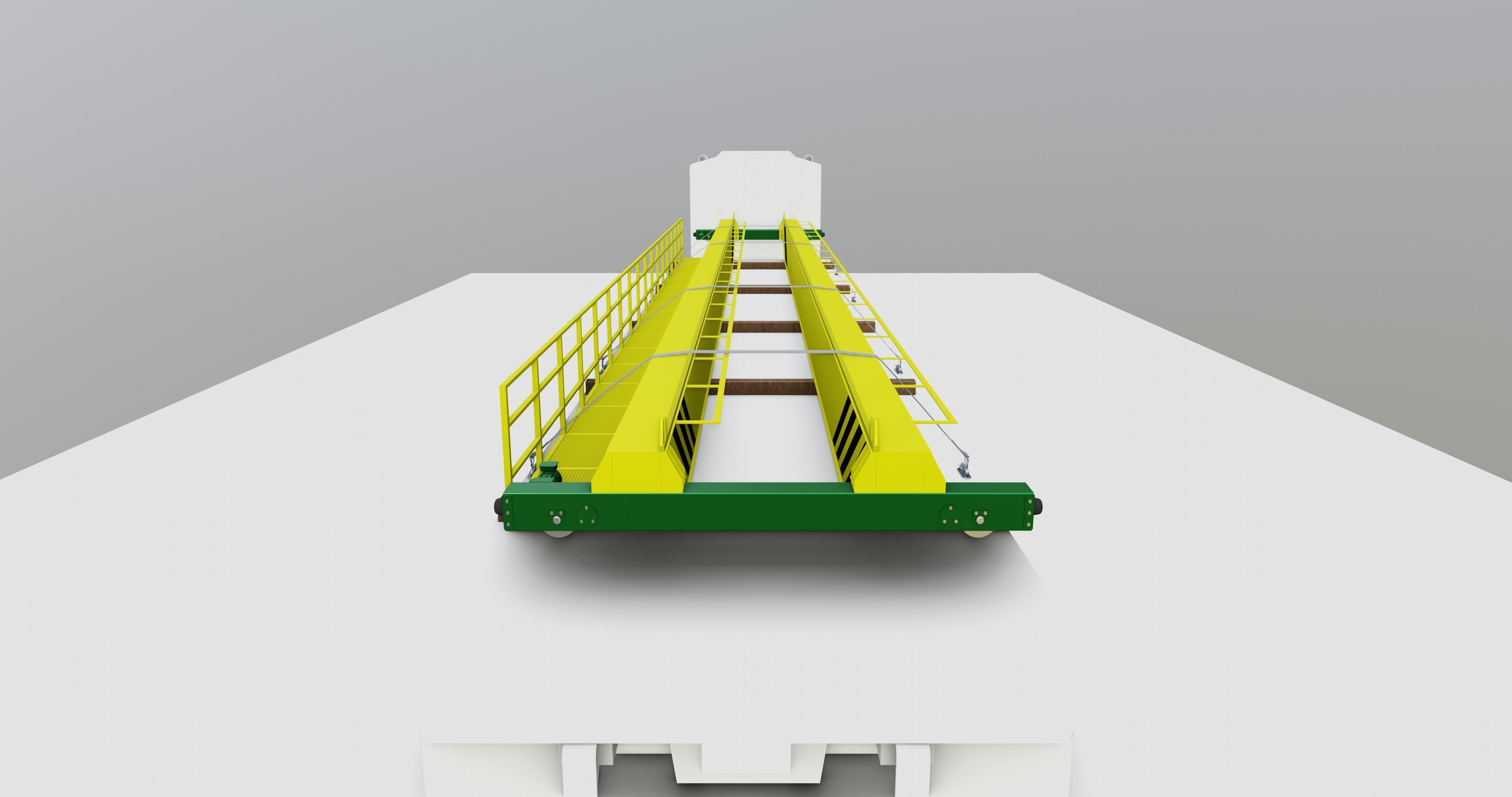 CARGO MODELS FOR TRUCK TRAILER-Overhead Crane Type-1 3D model_17