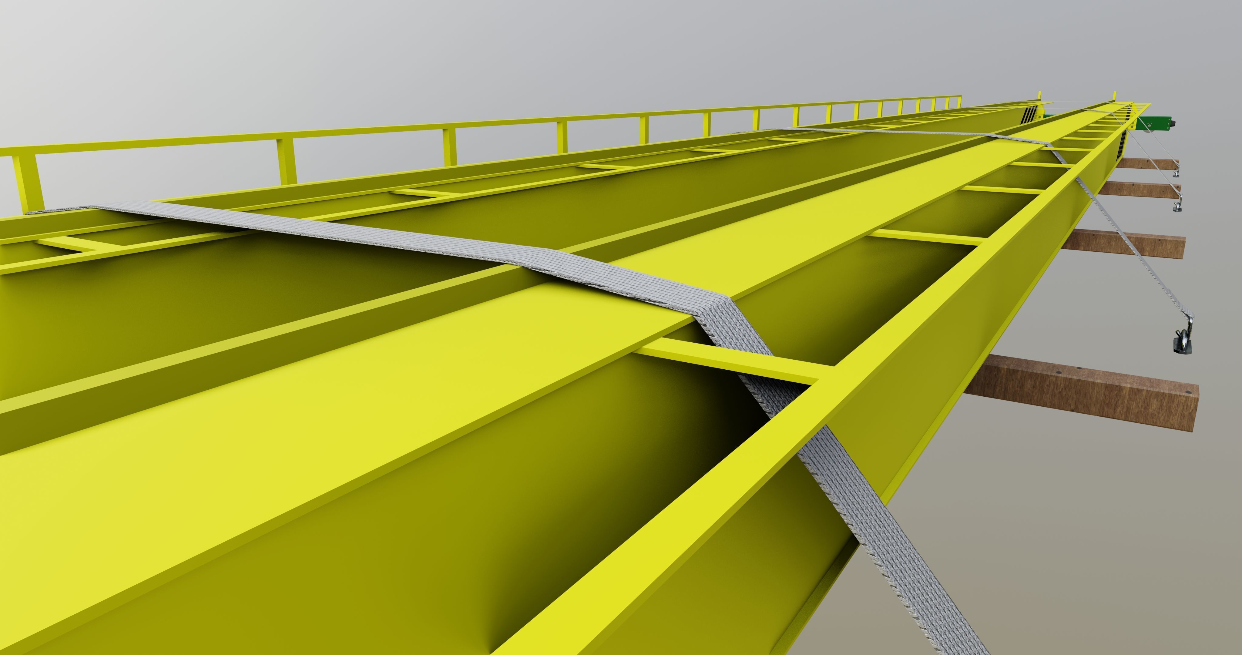 CARGO MODELS FOR TRUCK TRAILER-Overhead Crane Type-1 3D model_15
