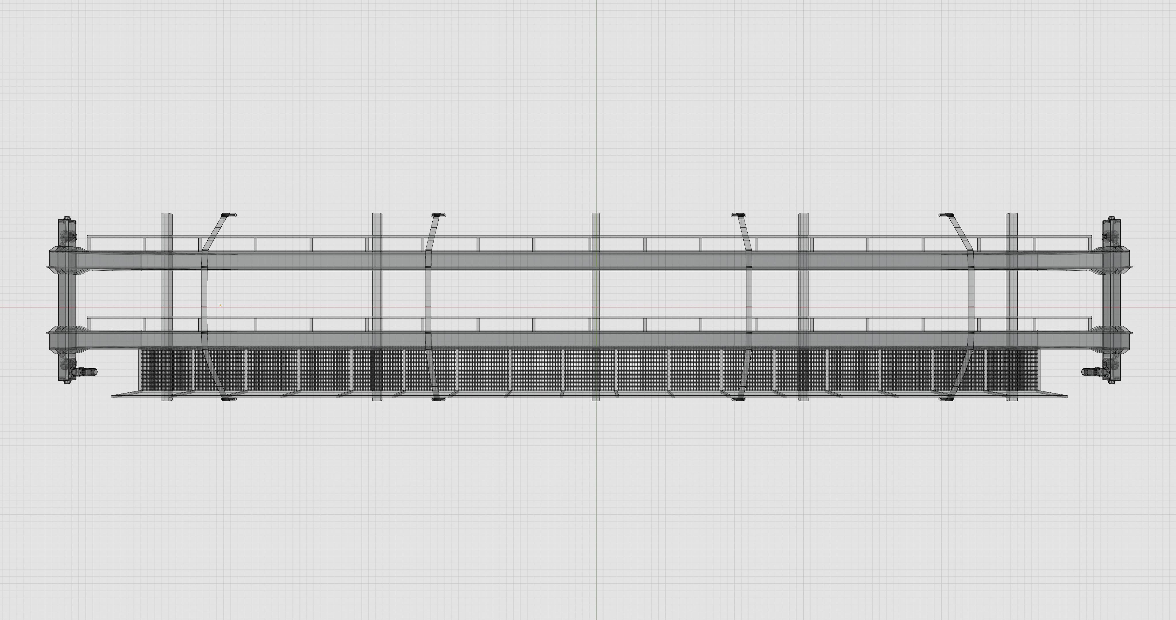 CARGO MODELS FOR TRUCK TRAILER-Overhead Crane Type-1 3D model_23