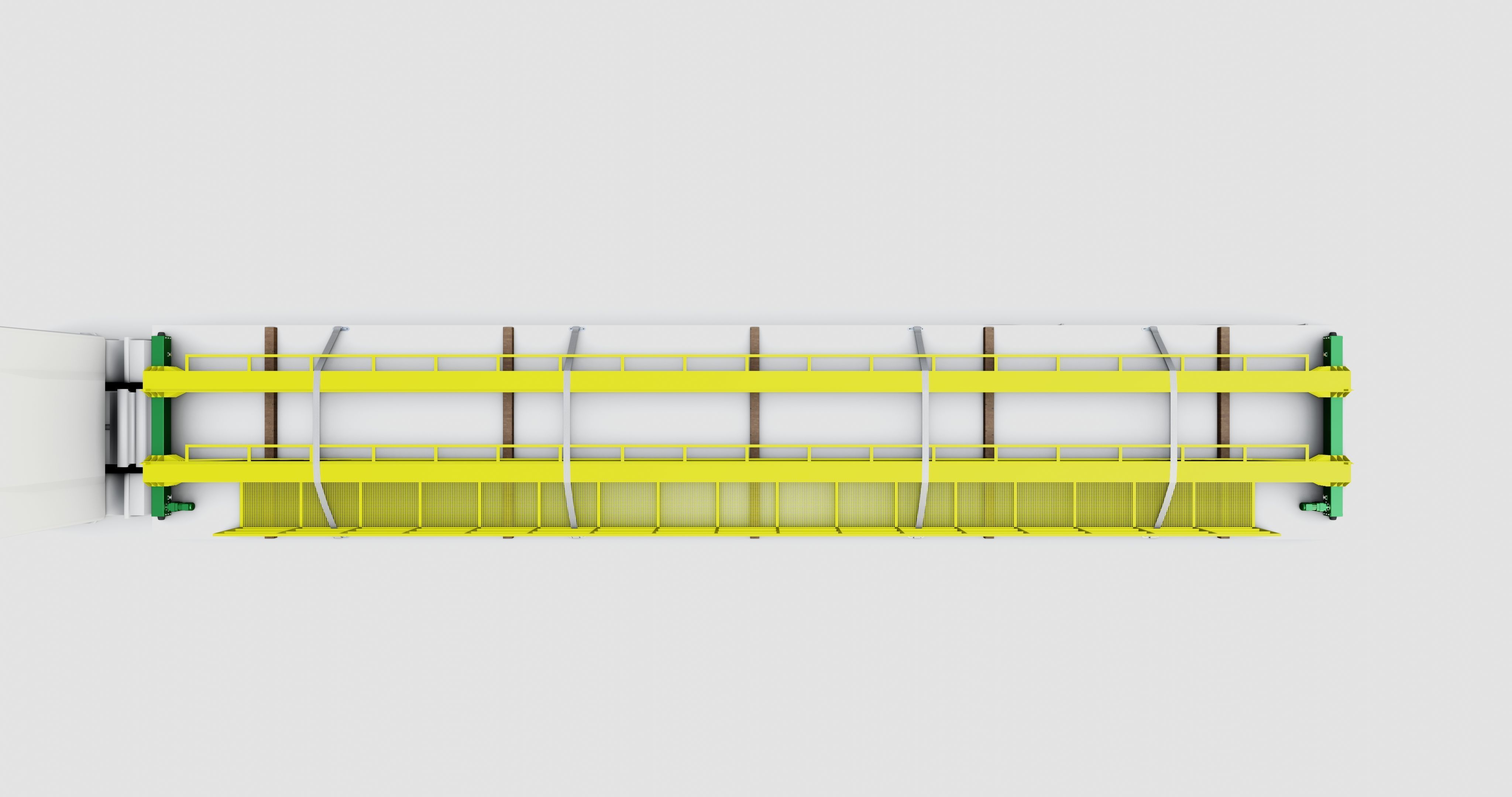 CARGO MODELS FOR TRUCK TRAILER-Overhead Crane Type-1 3D model_7