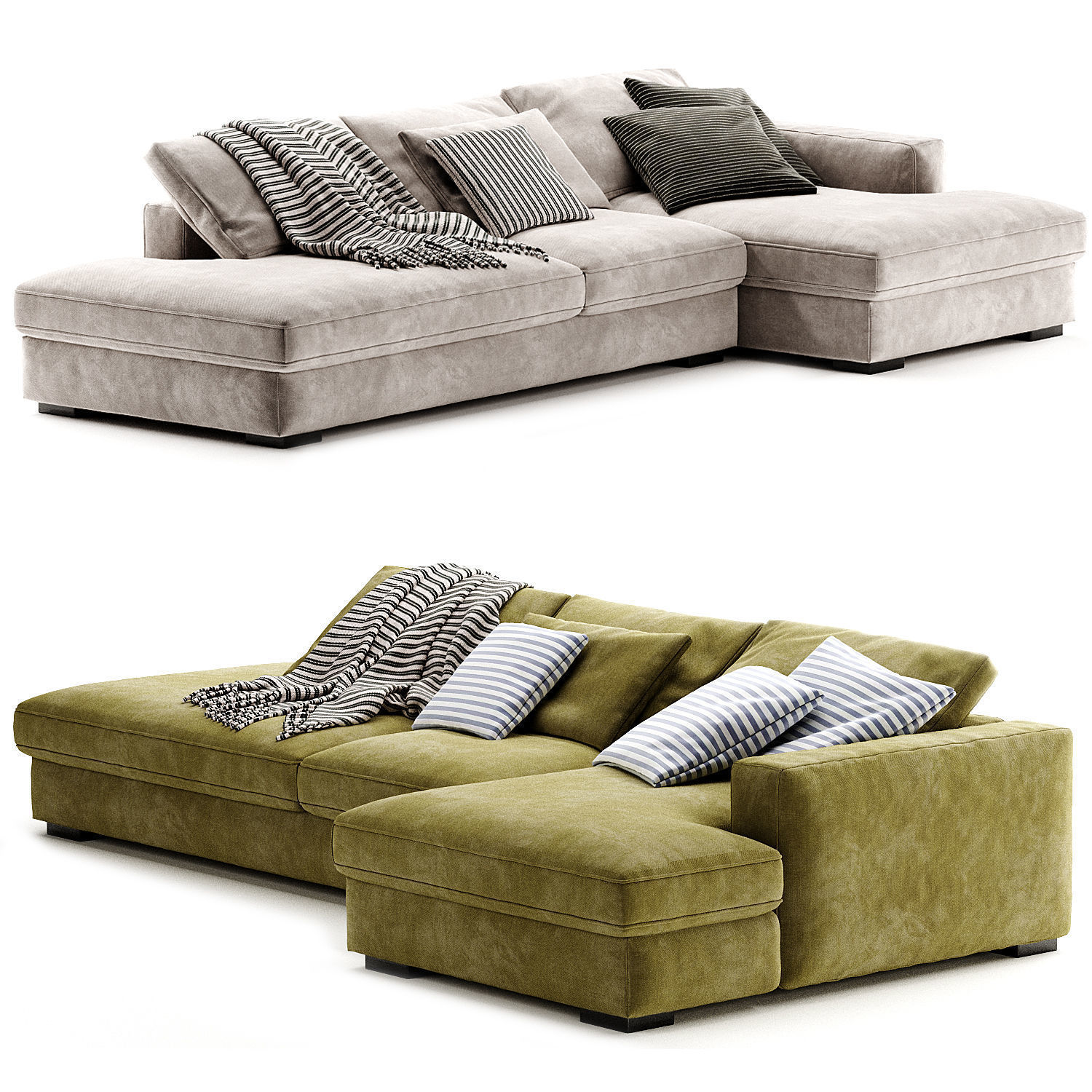 Sofa BoConcept Cenova Chaise Longue 3D model_2