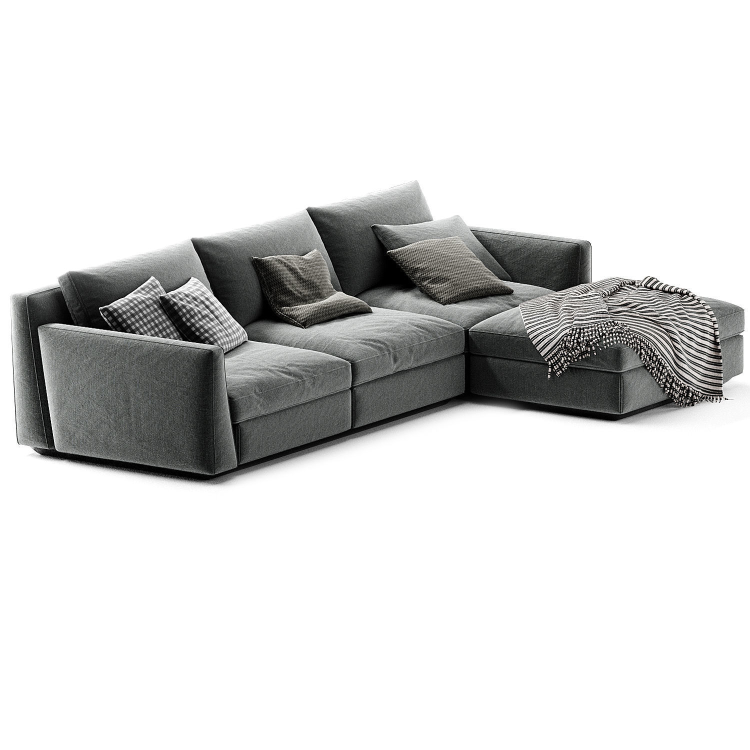 Ellington Sofa By Casamania Horm 3D model_2