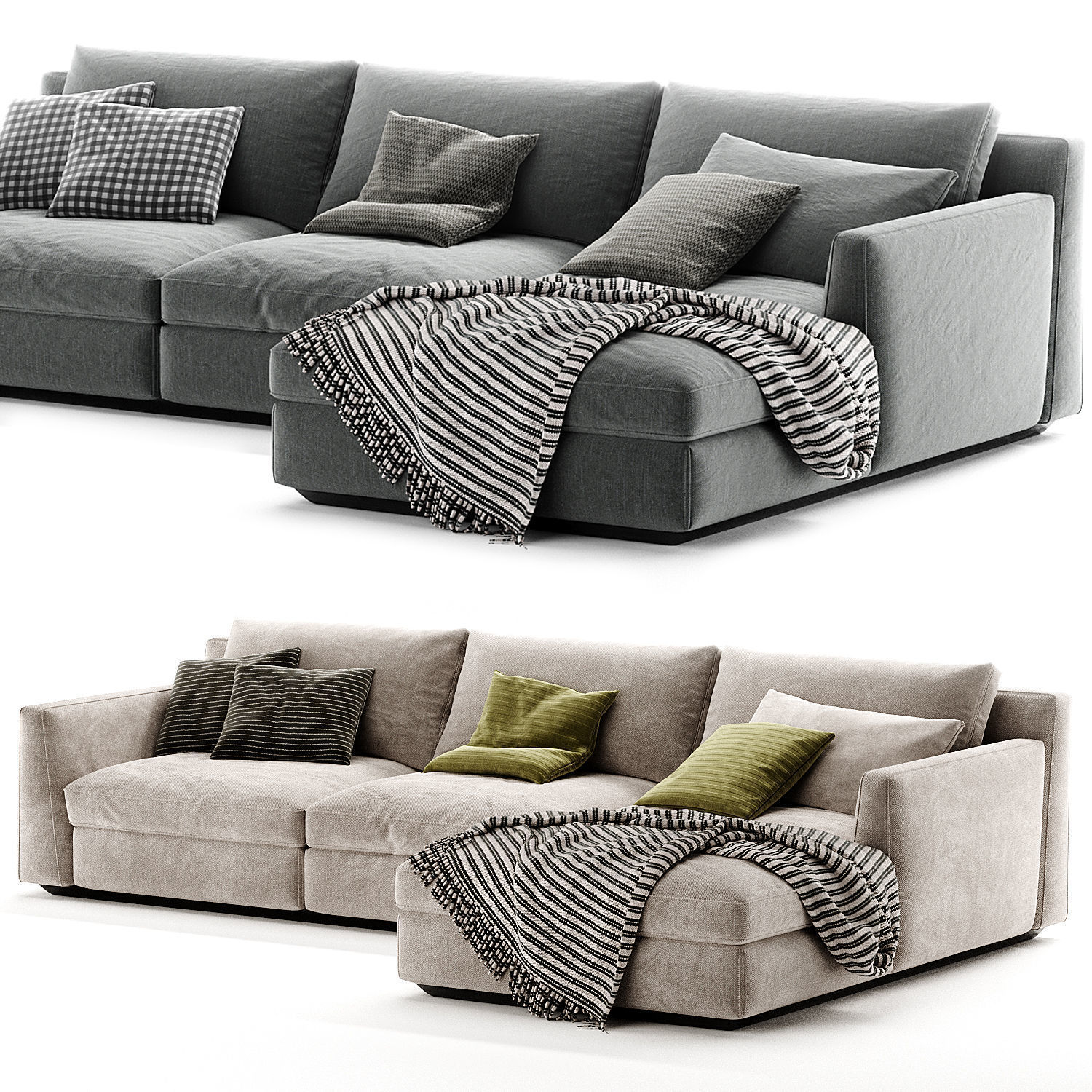 Ellington Sofa By Casamania Horm 3D model_3