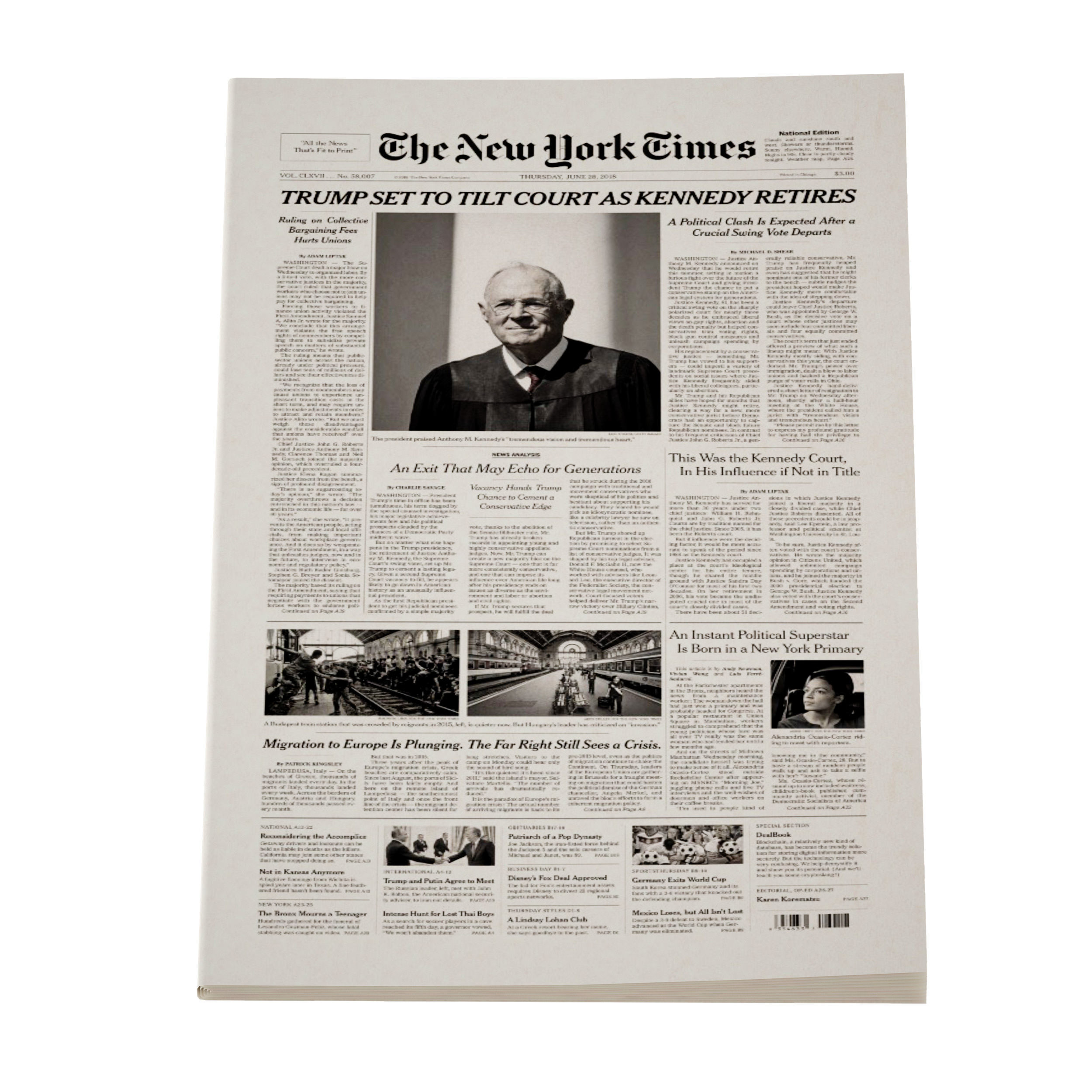 Newspaper Newspapers The New York Times 3D model_10