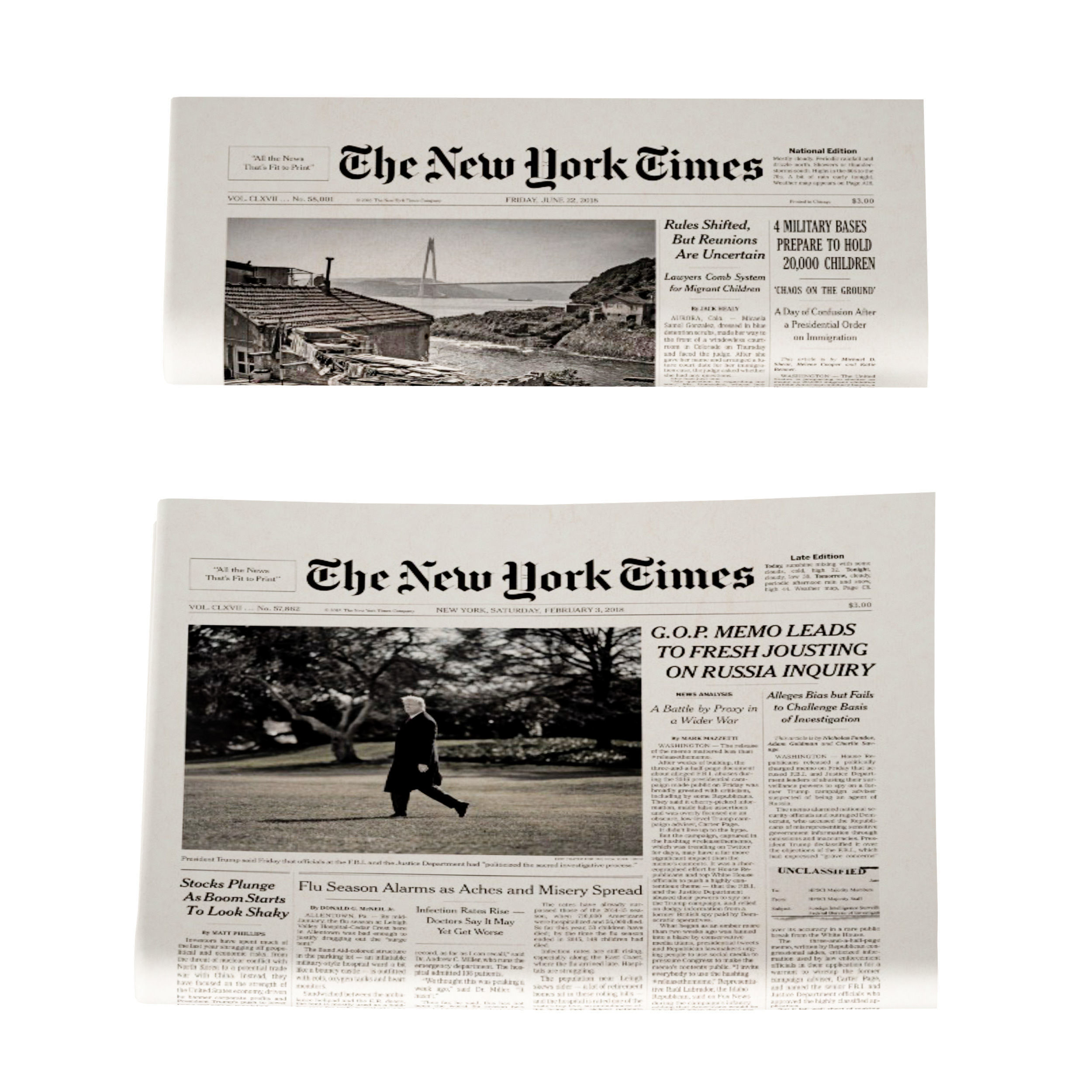 Newspaper Newspapers The New York Times 3D model_11