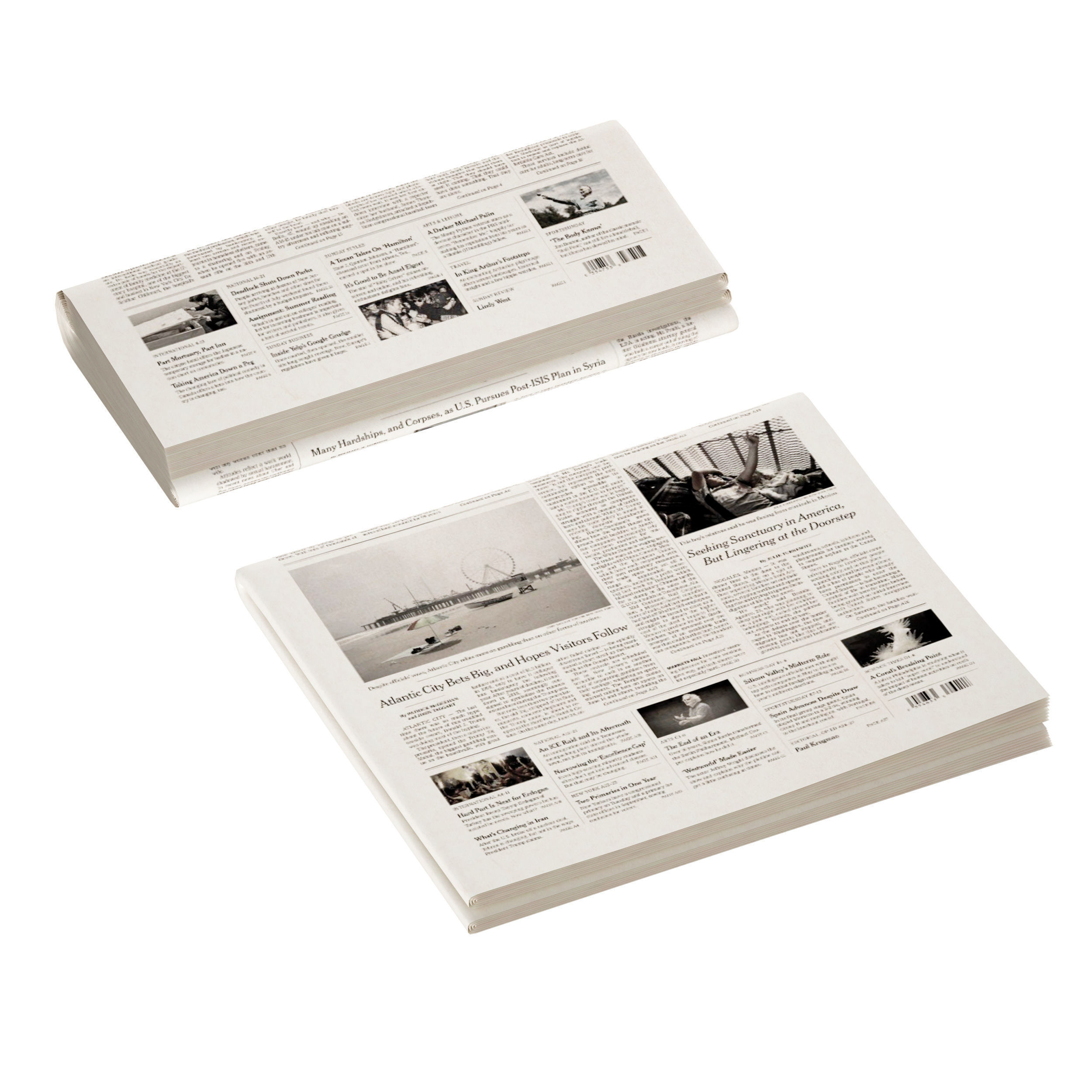 Newspaper Newspapers The New York Times 3D model_6