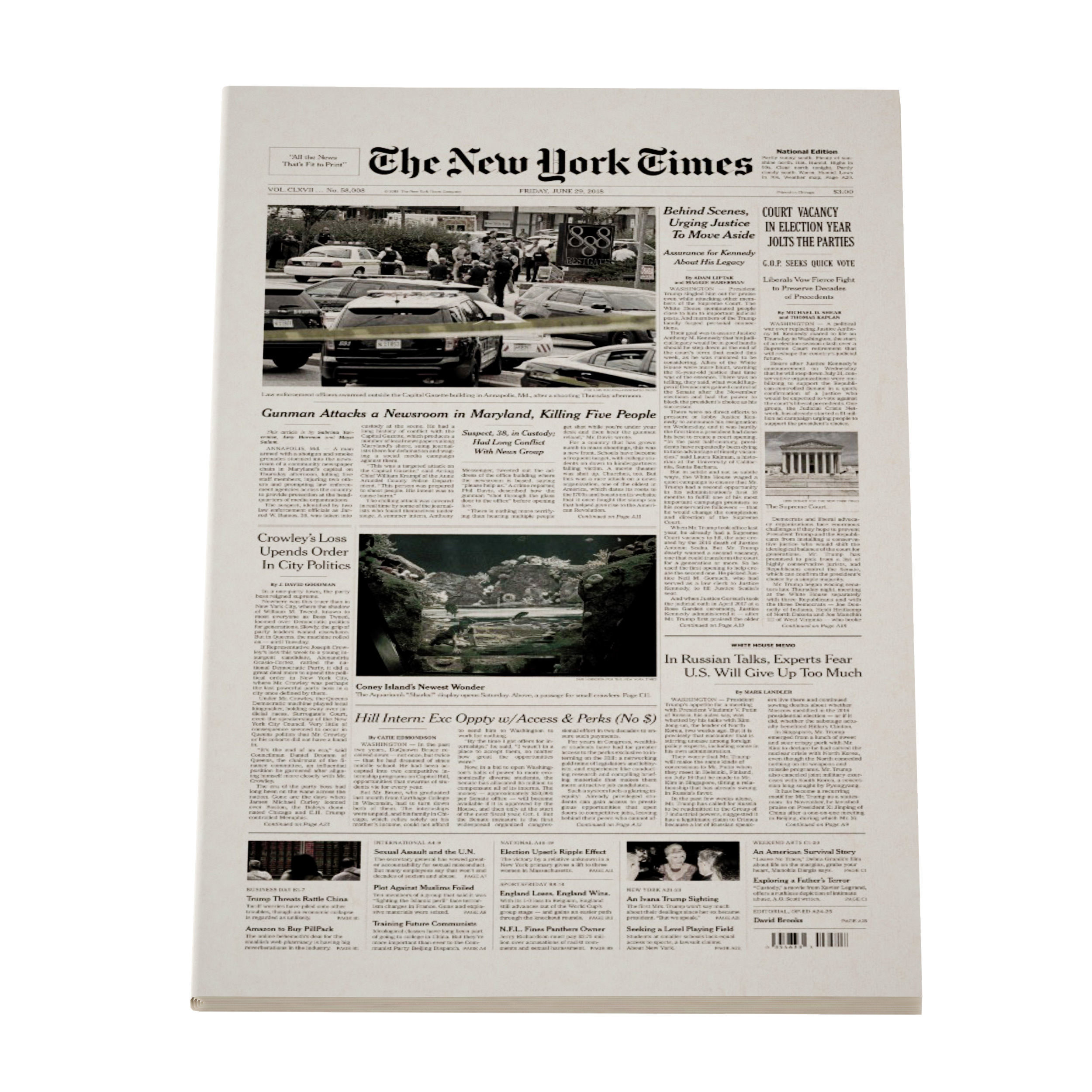 Newspaper Newspapers The New York Times 3D model_9