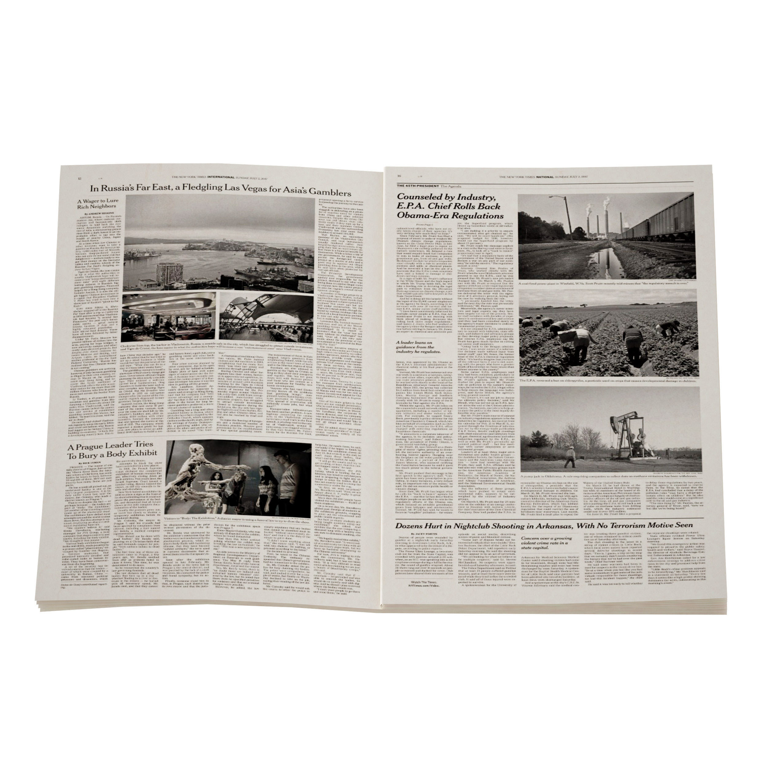 Newspaper Newspapers The New York Times 3D model_7