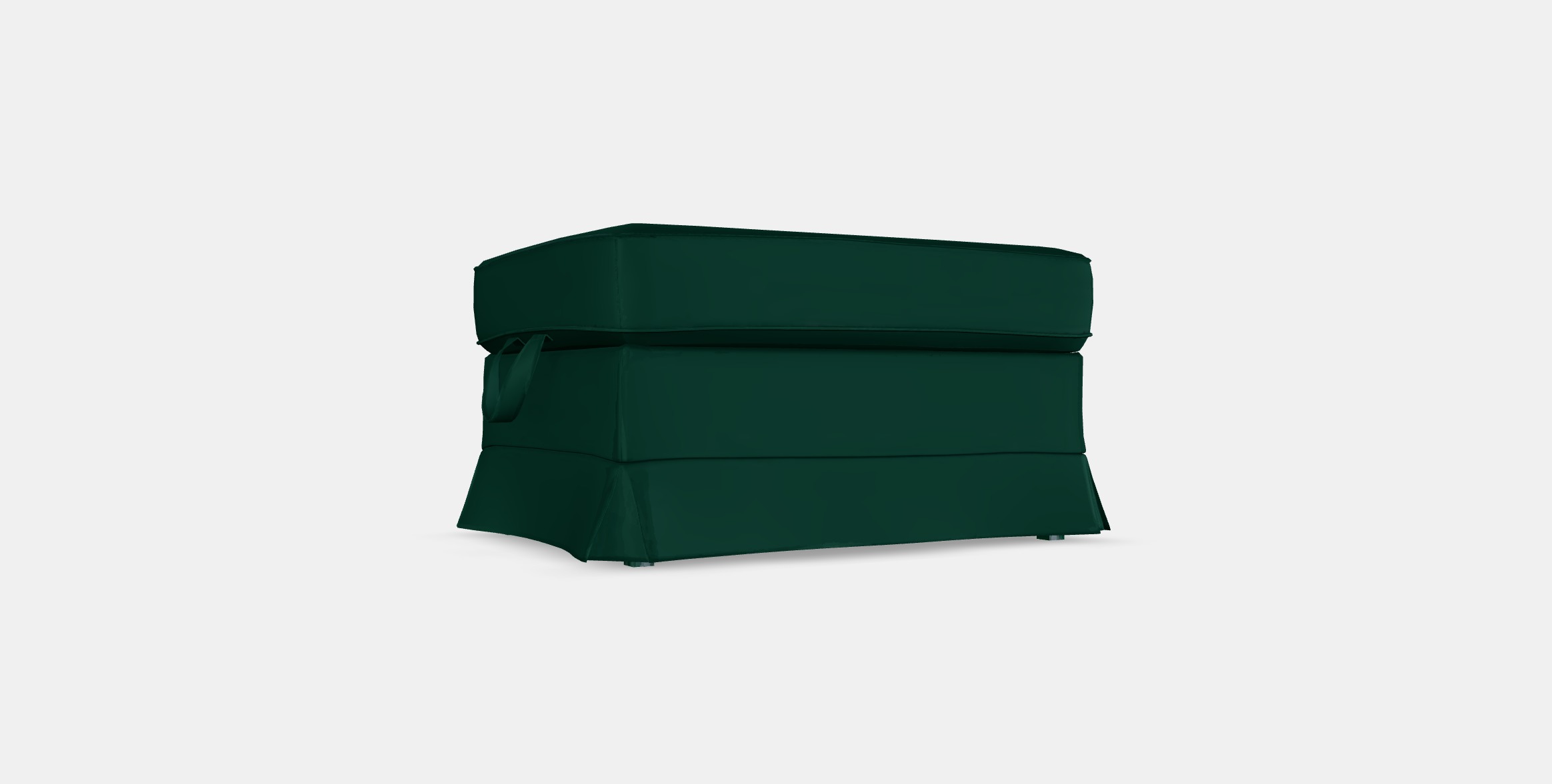 EKTORP Footstool 2 Low-poly 3D model_16