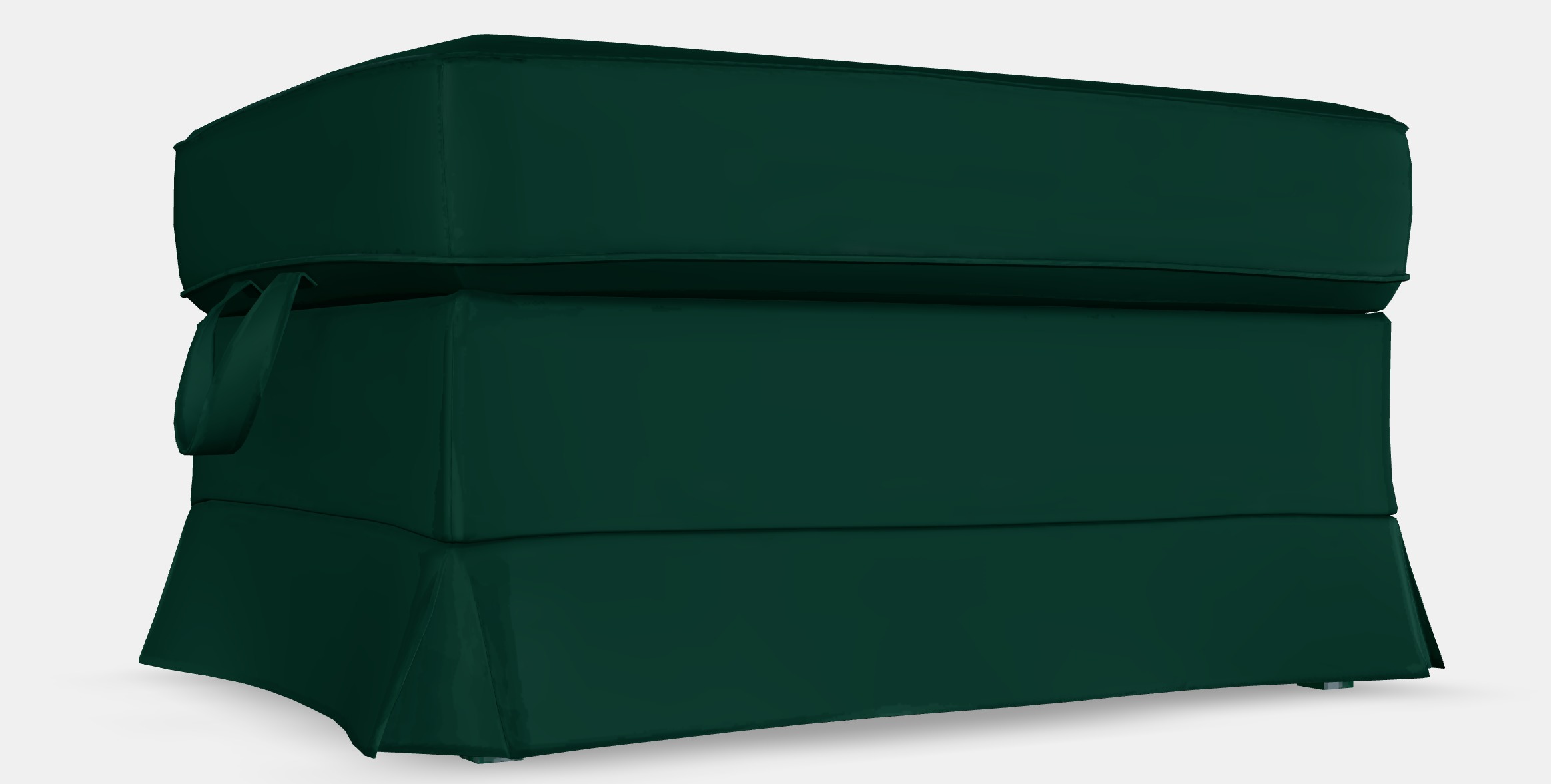 EKTORP Footstool 2 Low-poly 3D model_4