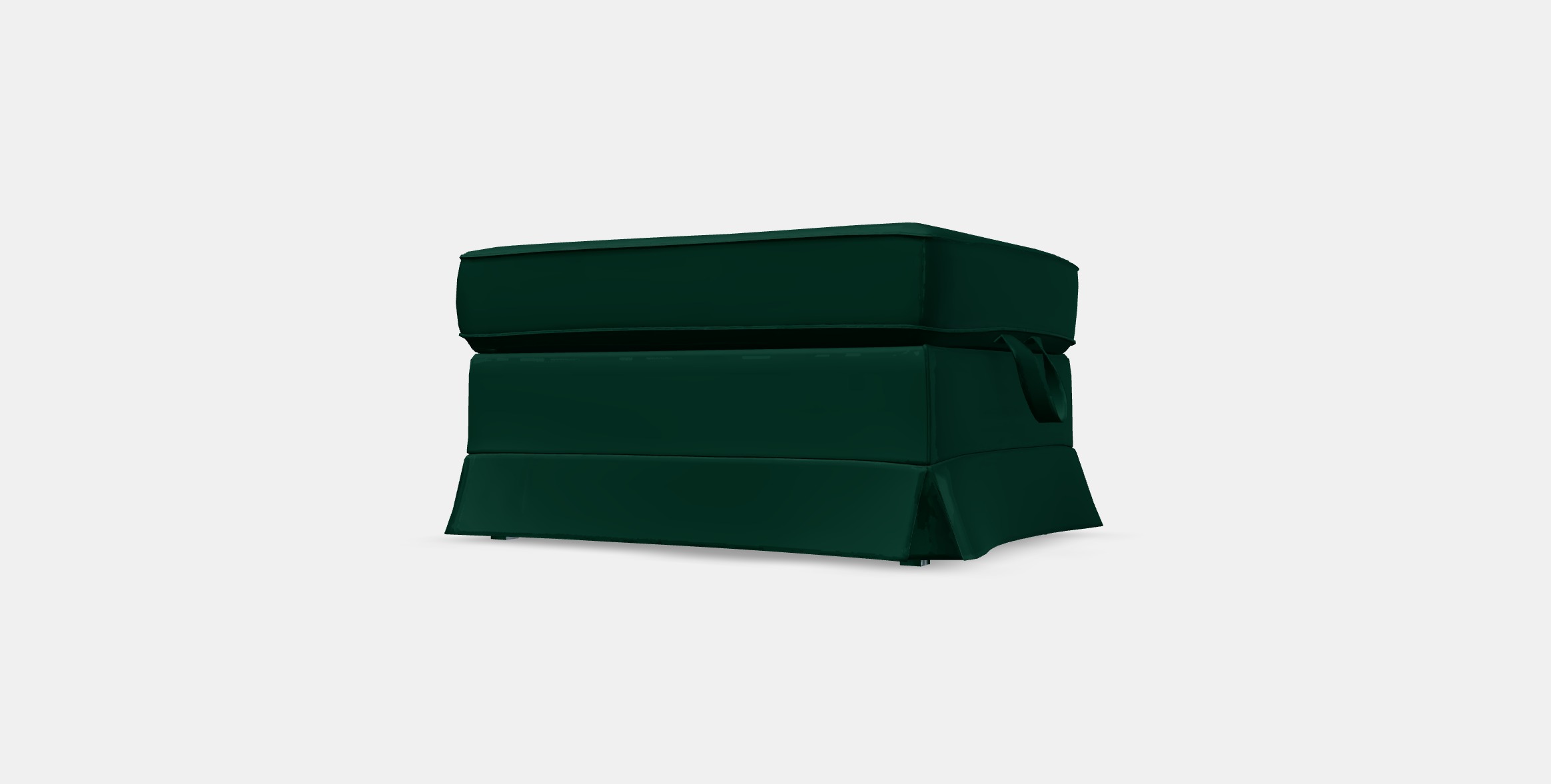 EKTORP Footstool 2 Low-poly 3D model_12