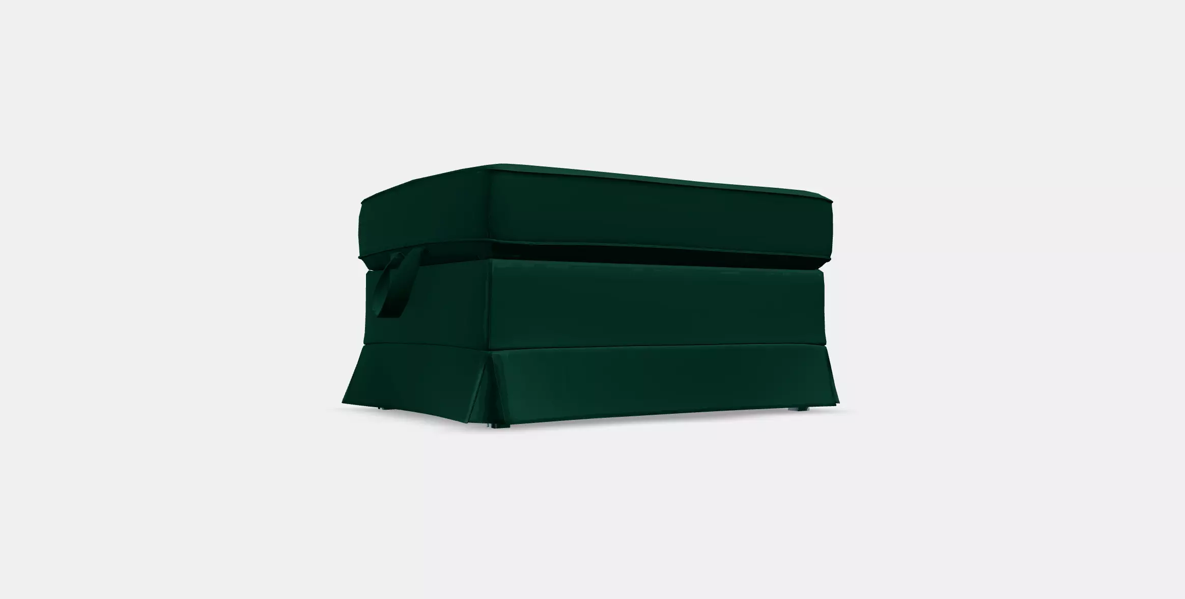 EKTORP Footstool 2 Low-poly 3D model_0