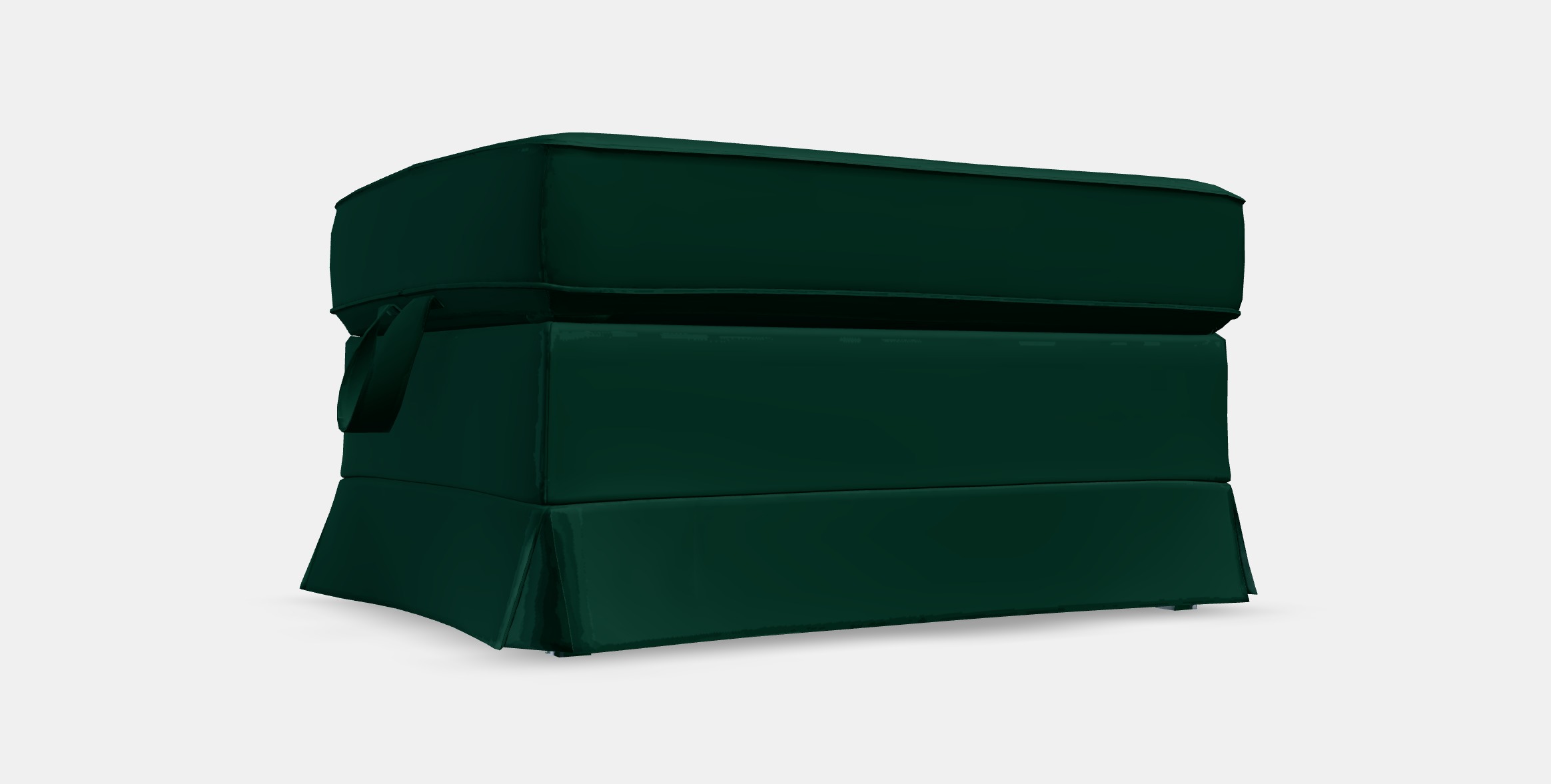 EKTORP Footstool 2 Low-poly 3D model_9