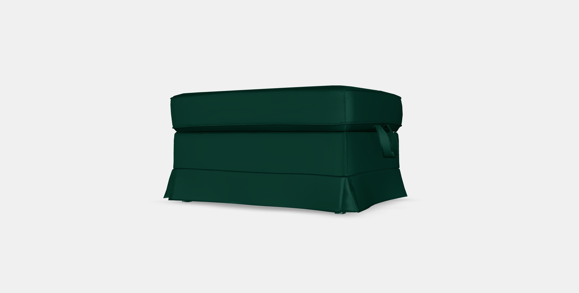 EKTORP Footstool 2 Low-poly 3D model_5
