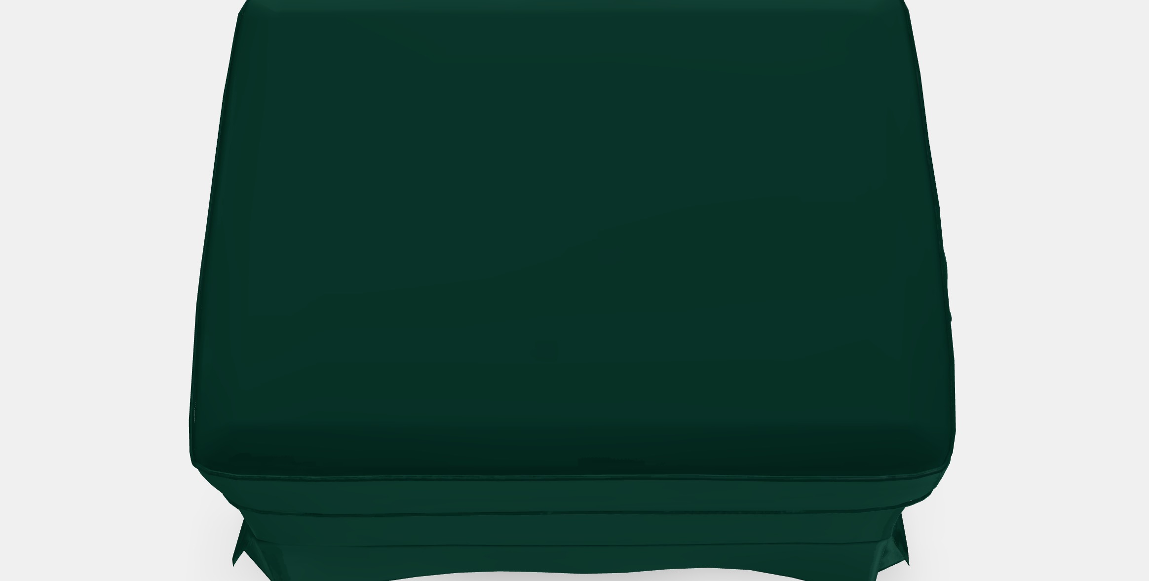 EKTORP Footstool 2 Low-poly 3D model_3