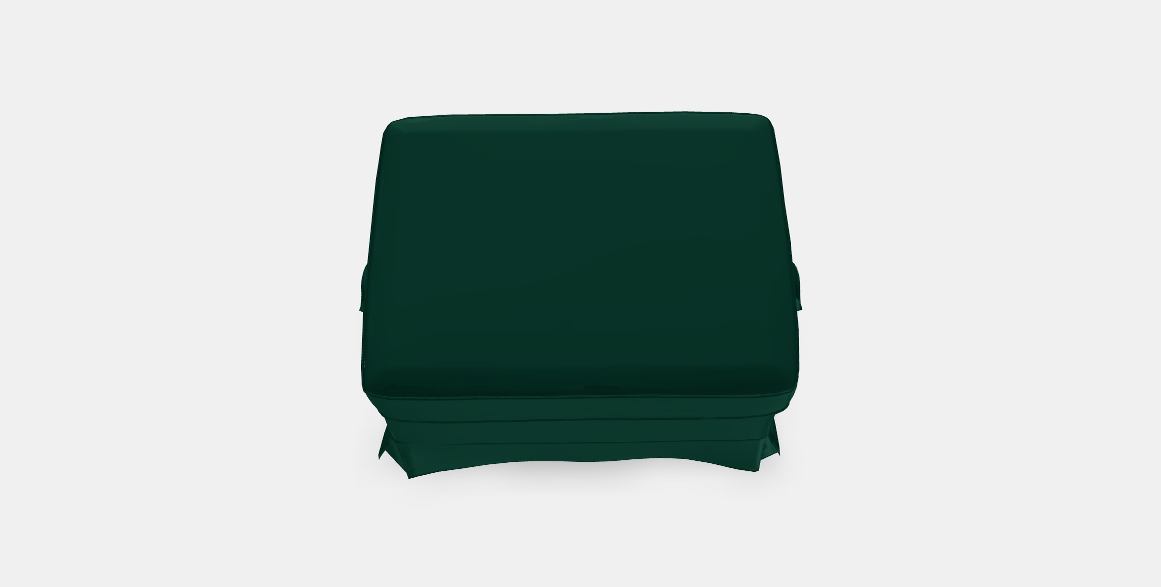 EKTORP Footstool 2 Low-poly 3D model_2