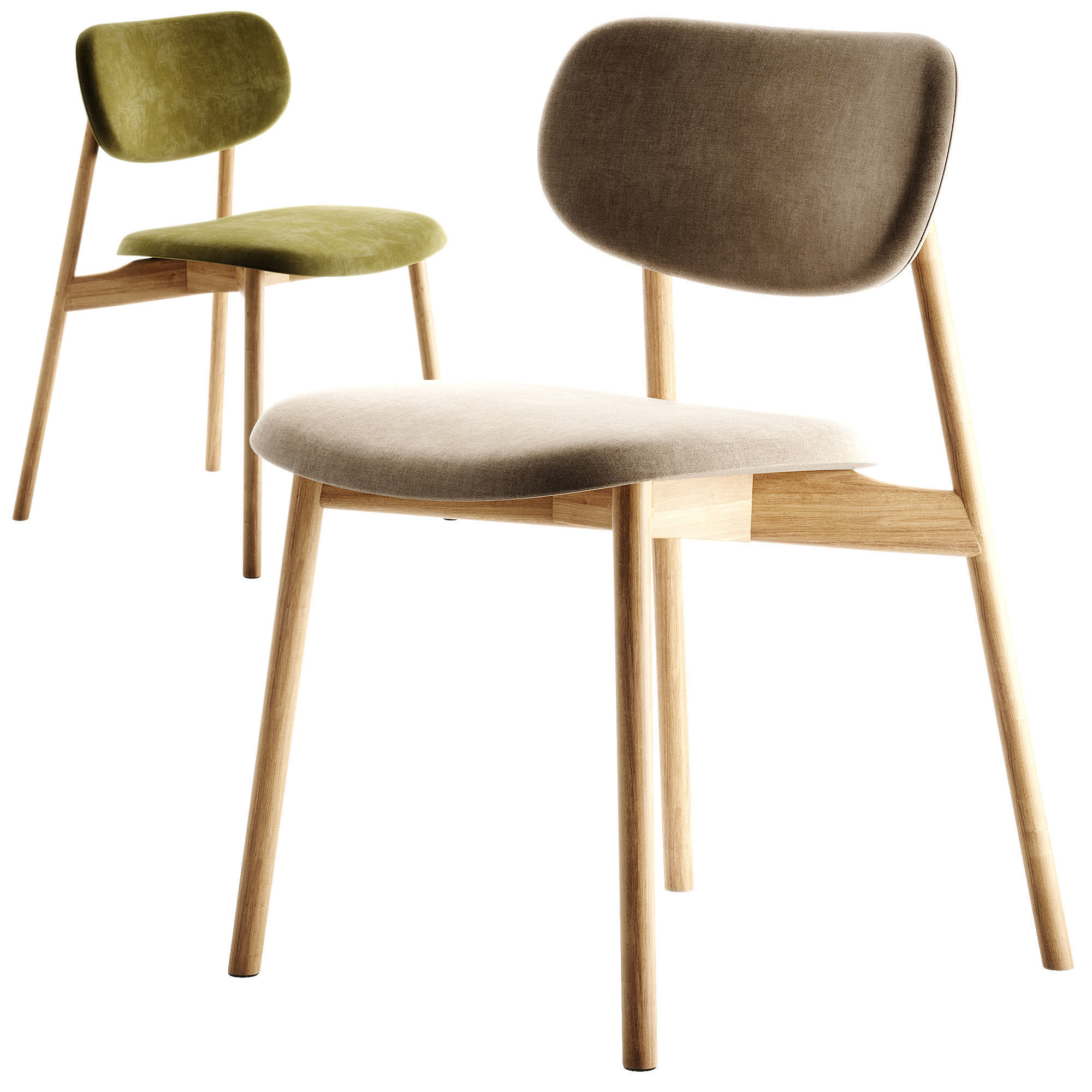 TWIST Chair By Novamobili 3D model_4