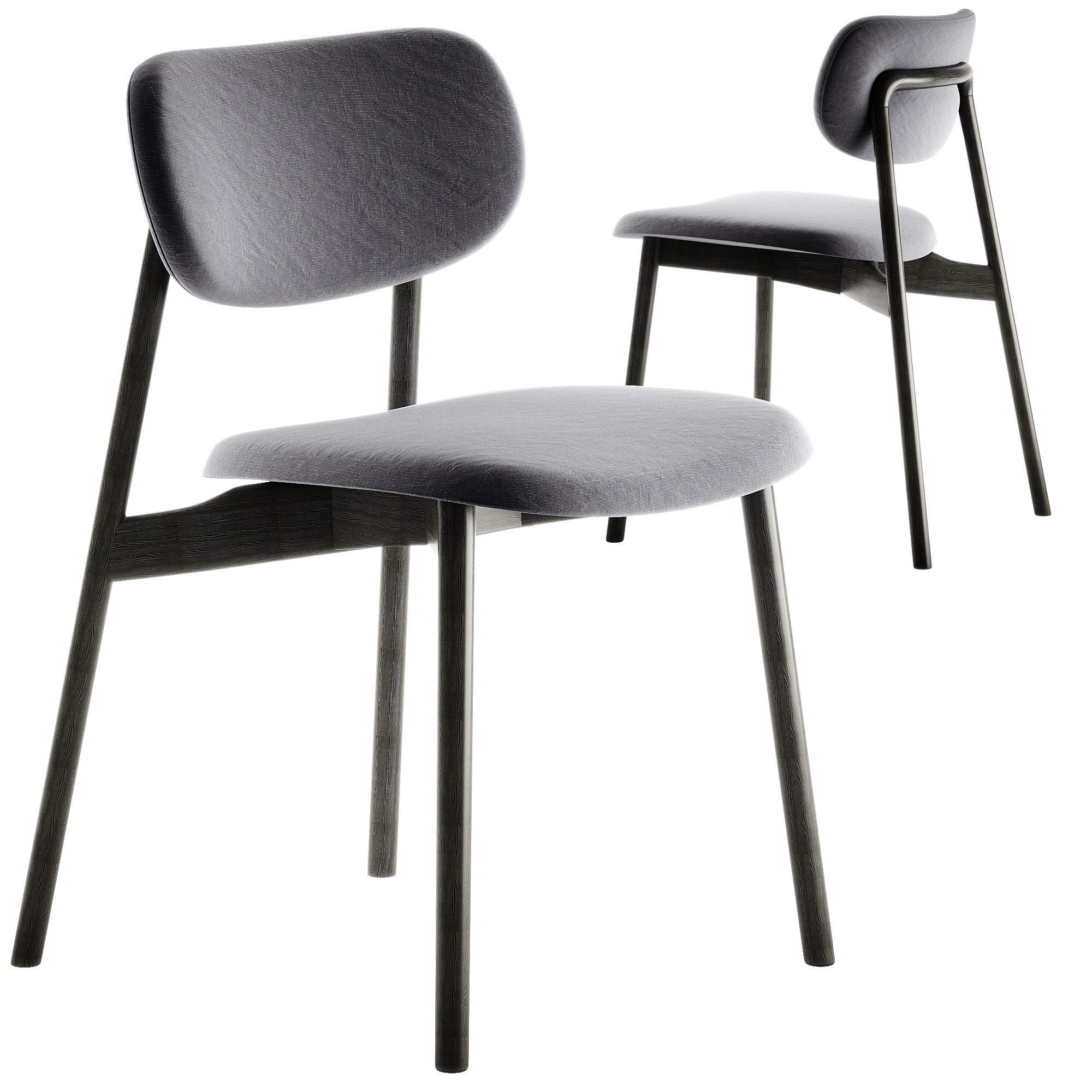 TWIST Chair By Novamobili 3D model_3