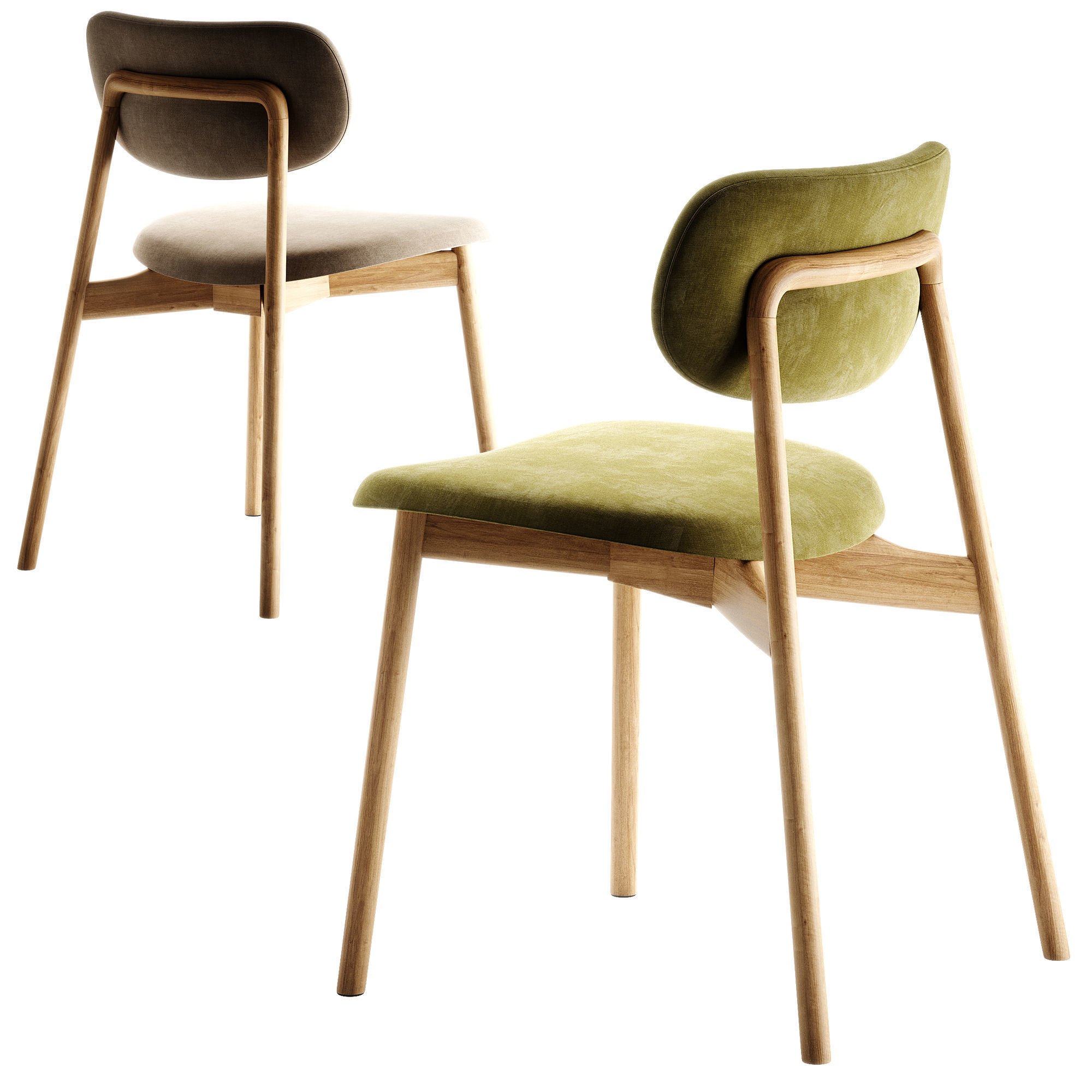 TWIST Chair By Novamobili 3D model_1