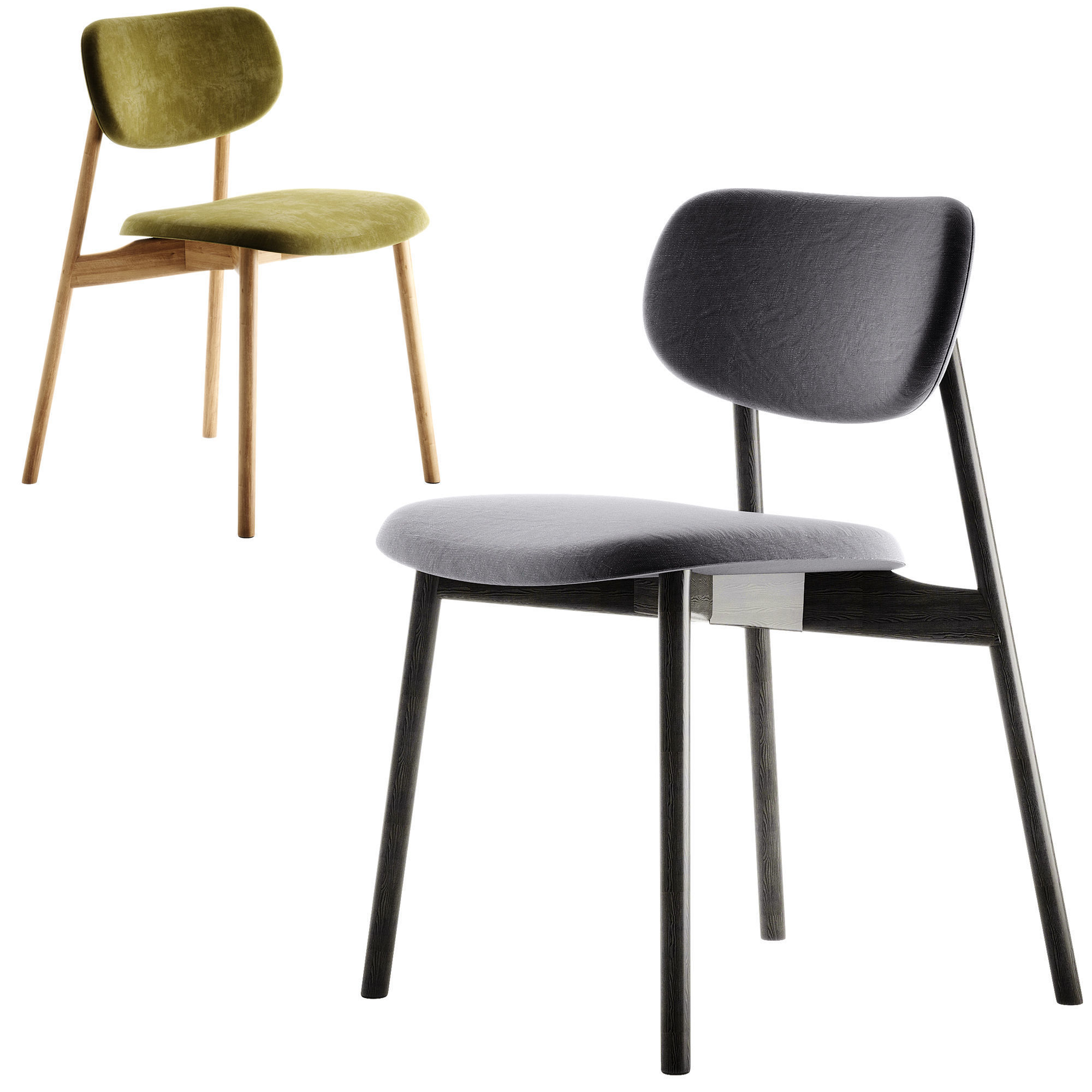 TWIST Chair By Novamobili 3D model_2