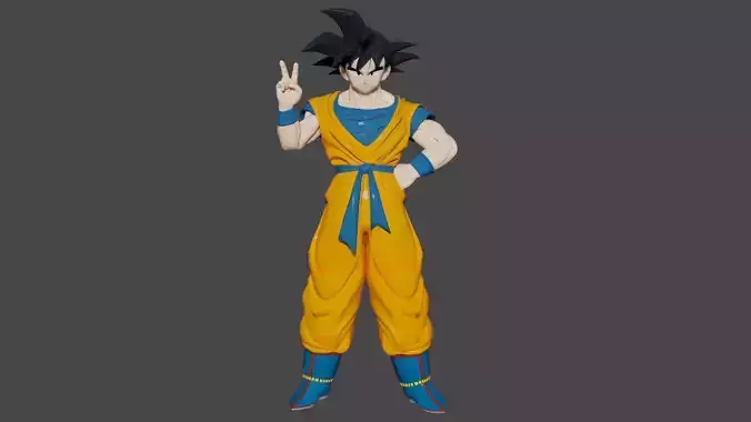 Son Goku 3D model