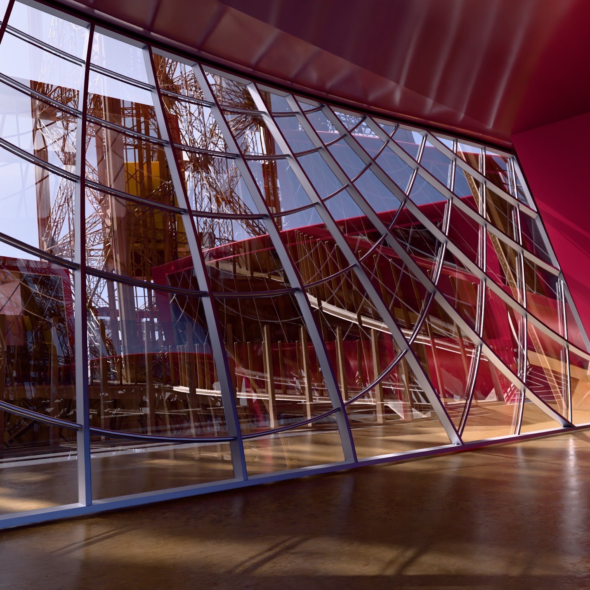 Eiffel Tower High detailed 3D model 3D model_18