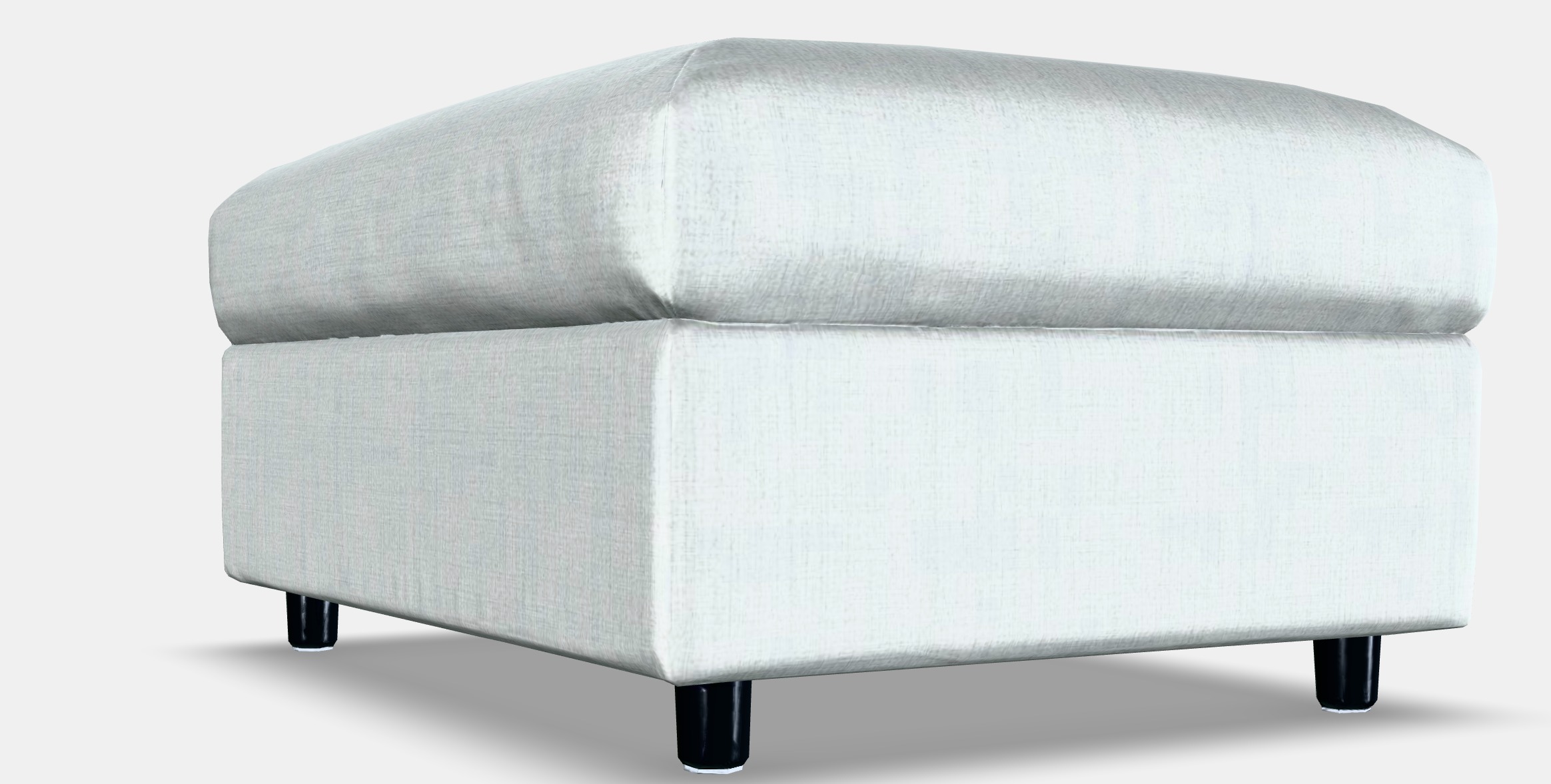 VIMLE Cover for footstool with storage Low-poly 3D model_12