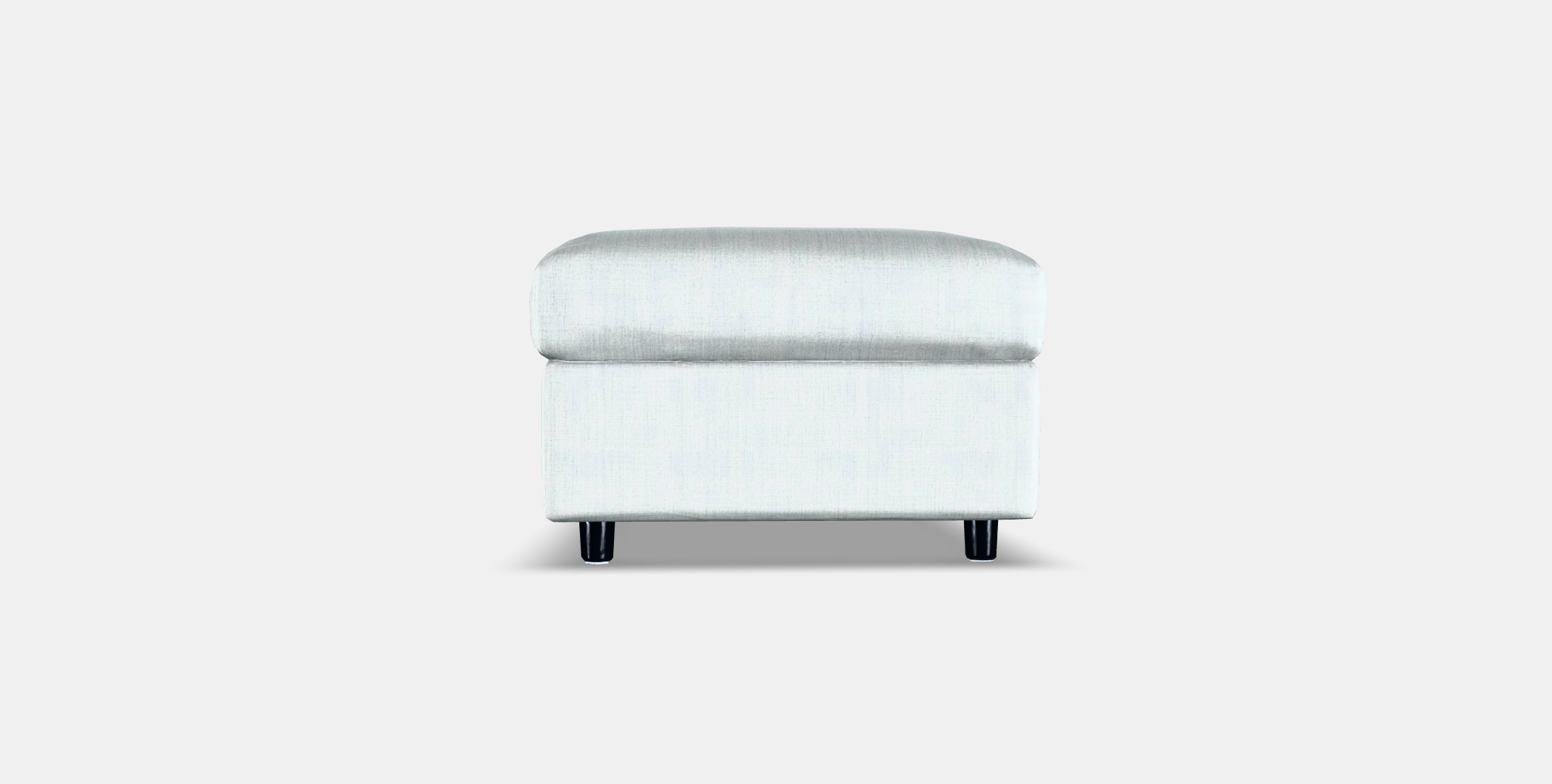 VIMLE Cover for footstool with storage Low-poly 3D model_11