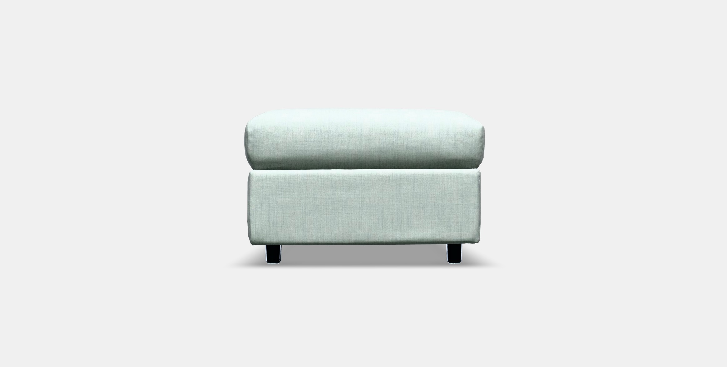 VIMLE Cover for footstool with storage Low-poly 3D model_7