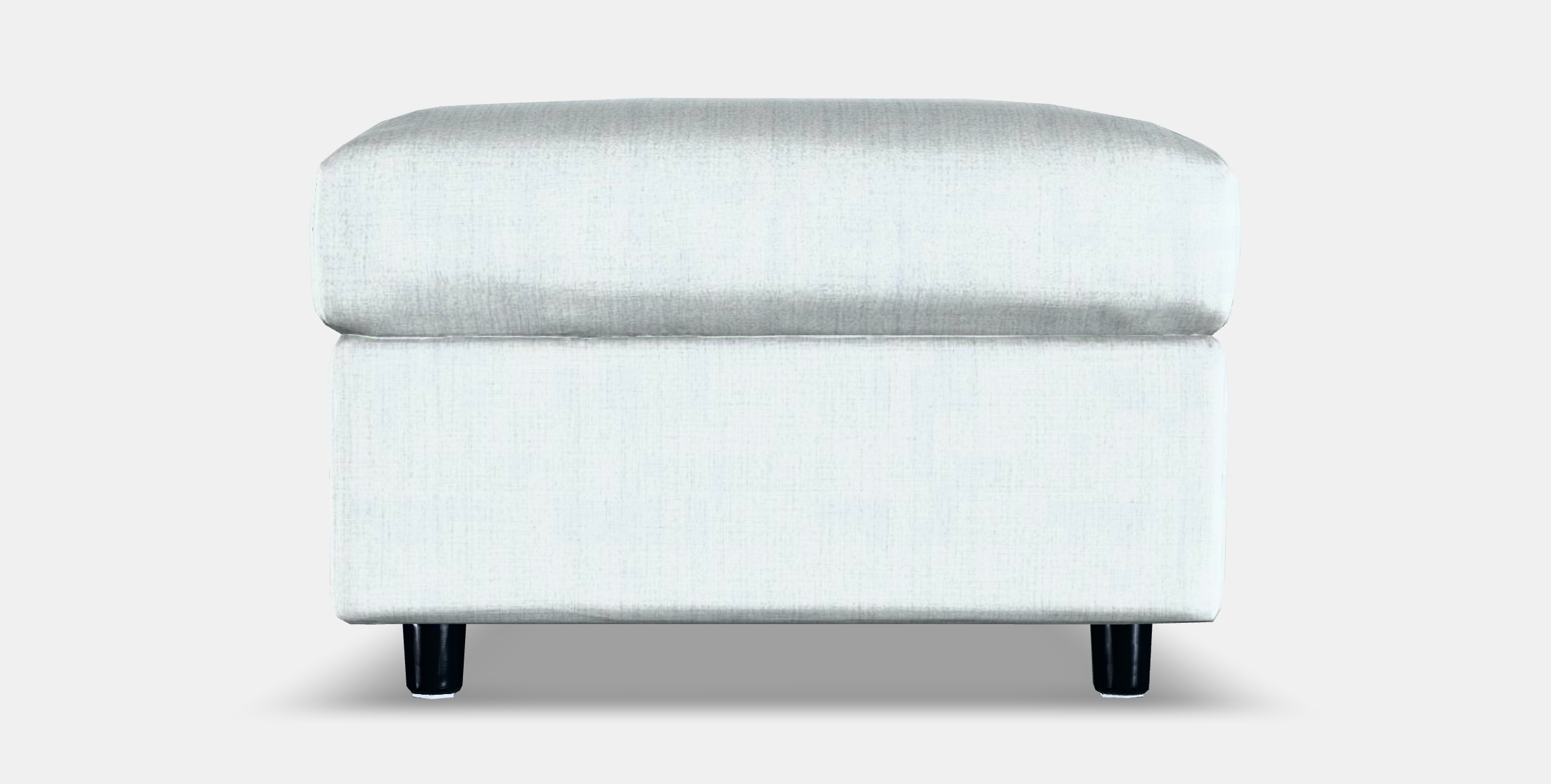 VIMLE Cover for footstool with storage Low-poly 3D model_13