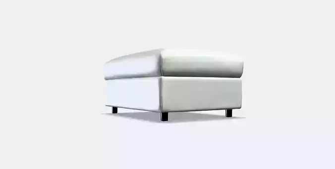 VIMLE Cover for footstool with storage 1 Low-poly 3D model