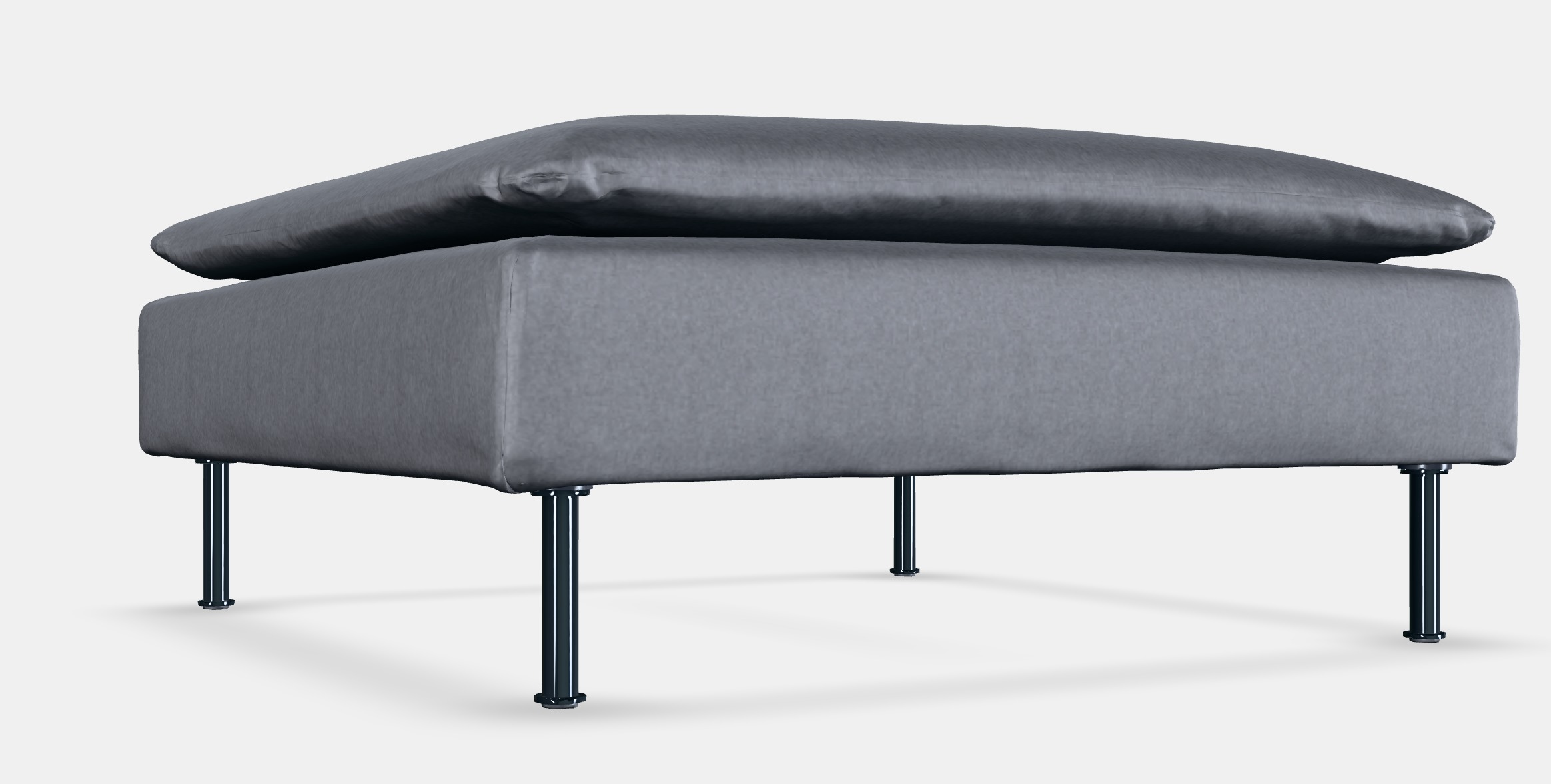 SODERHAMN Footstool cover 2 Low-poly 3D model_2