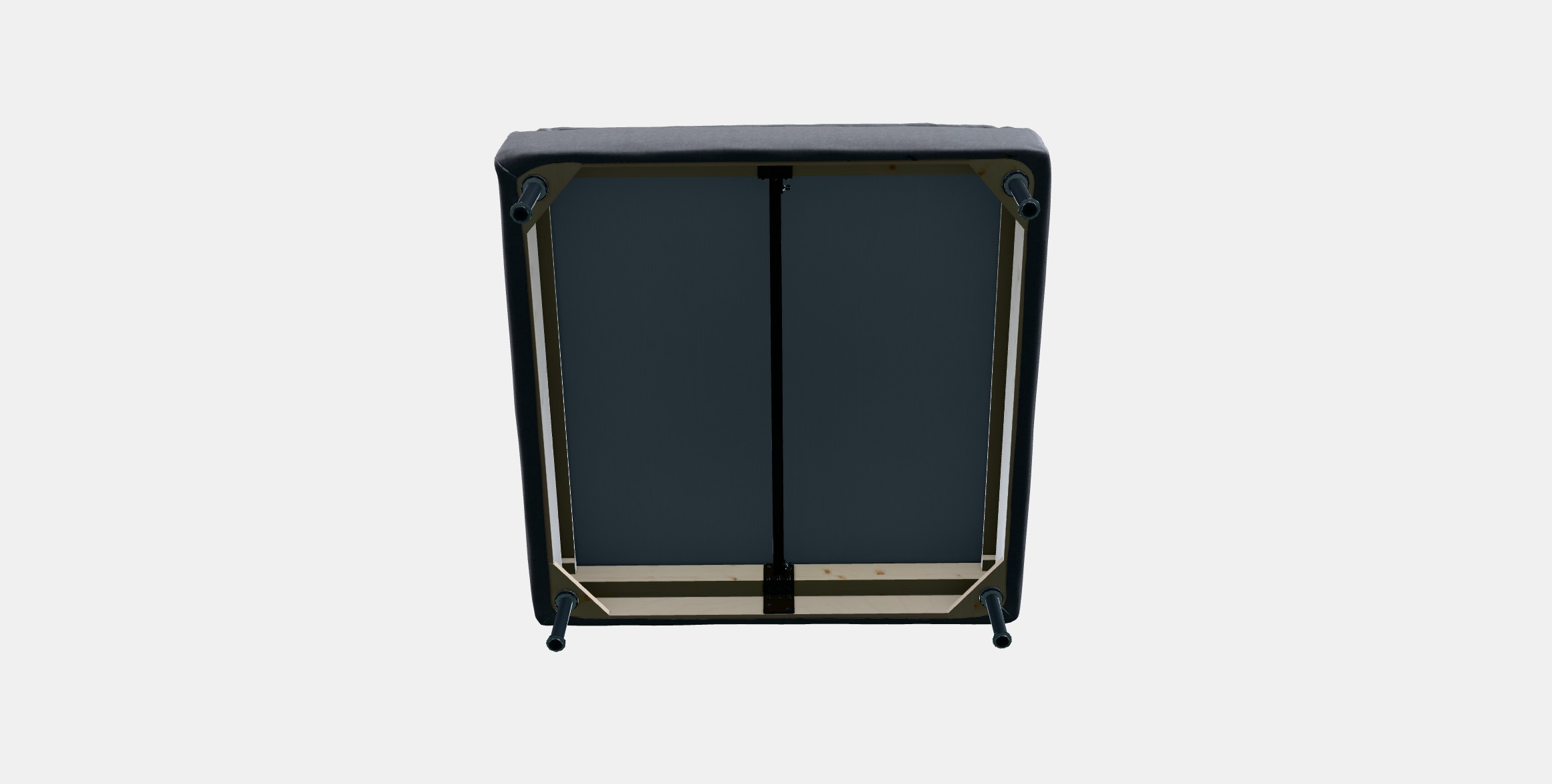 SODERHAMN Footstool cover 2 Low-poly 3D model_6