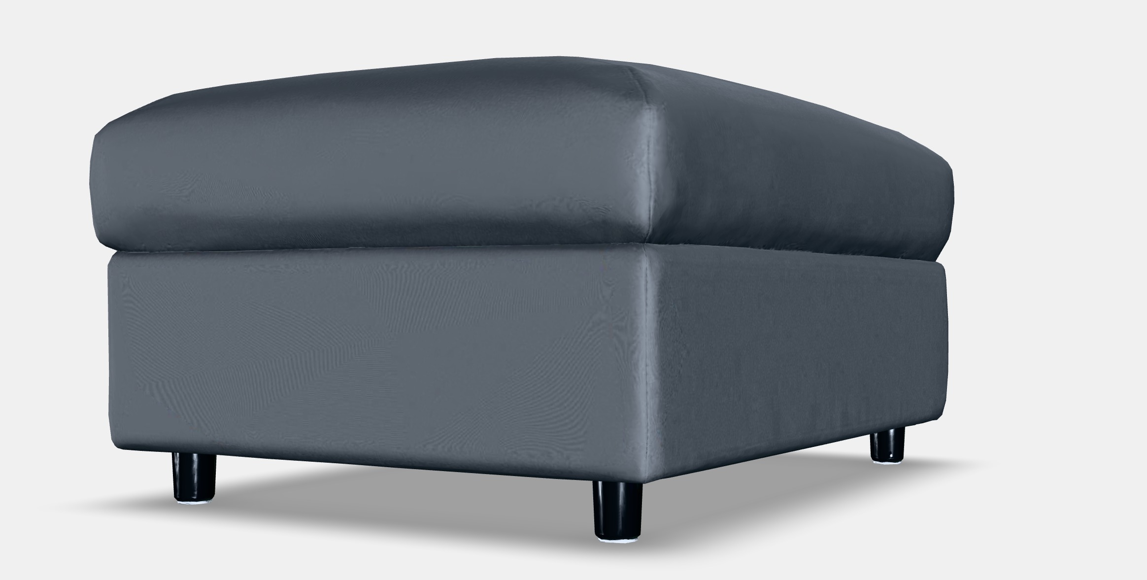 VIMLE Cover for footstool with storage 3 Low-poly 3D model_5