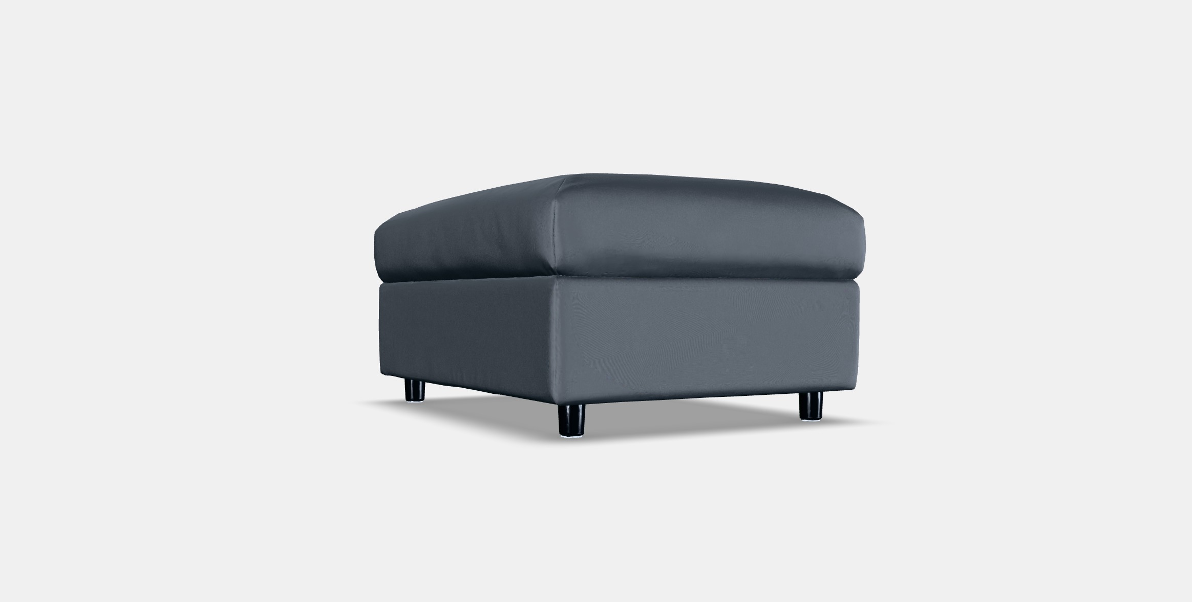 VIMLE Cover for footstool with storage 3 Low-poly 3D model_16