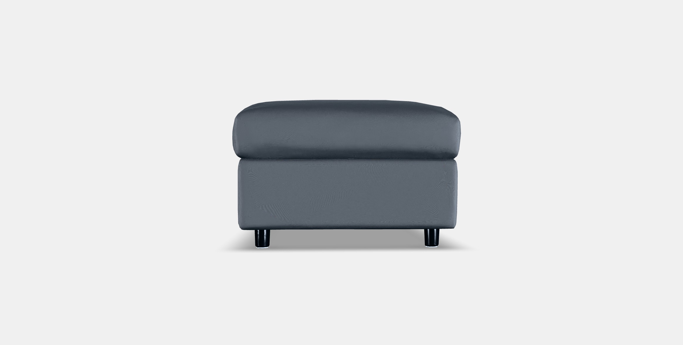VIMLE Cover for footstool with storage 3 Low-poly 3D model_14