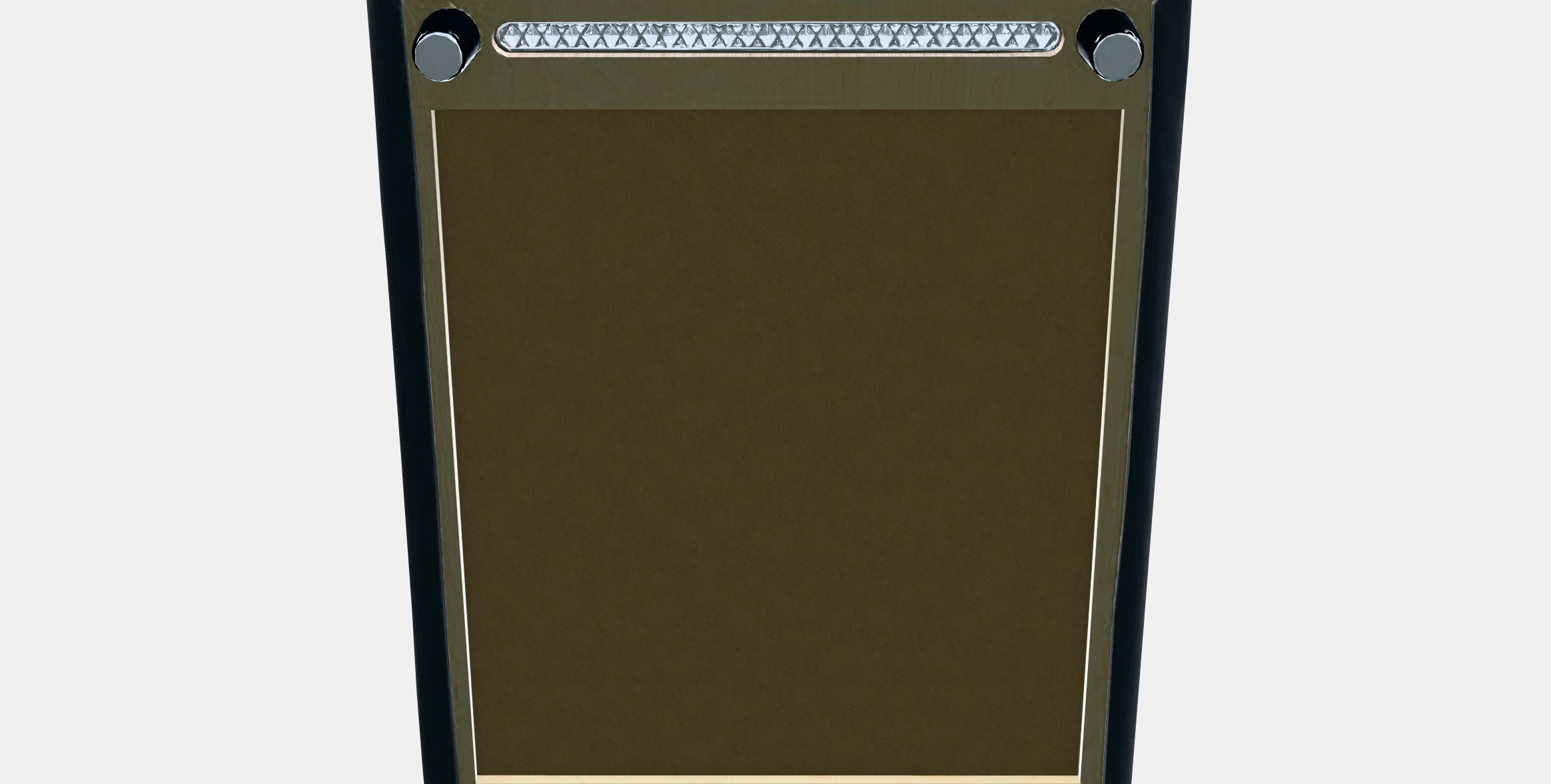 VIMLE Cover for footstool with storage 3 Low-poly 3D model_7