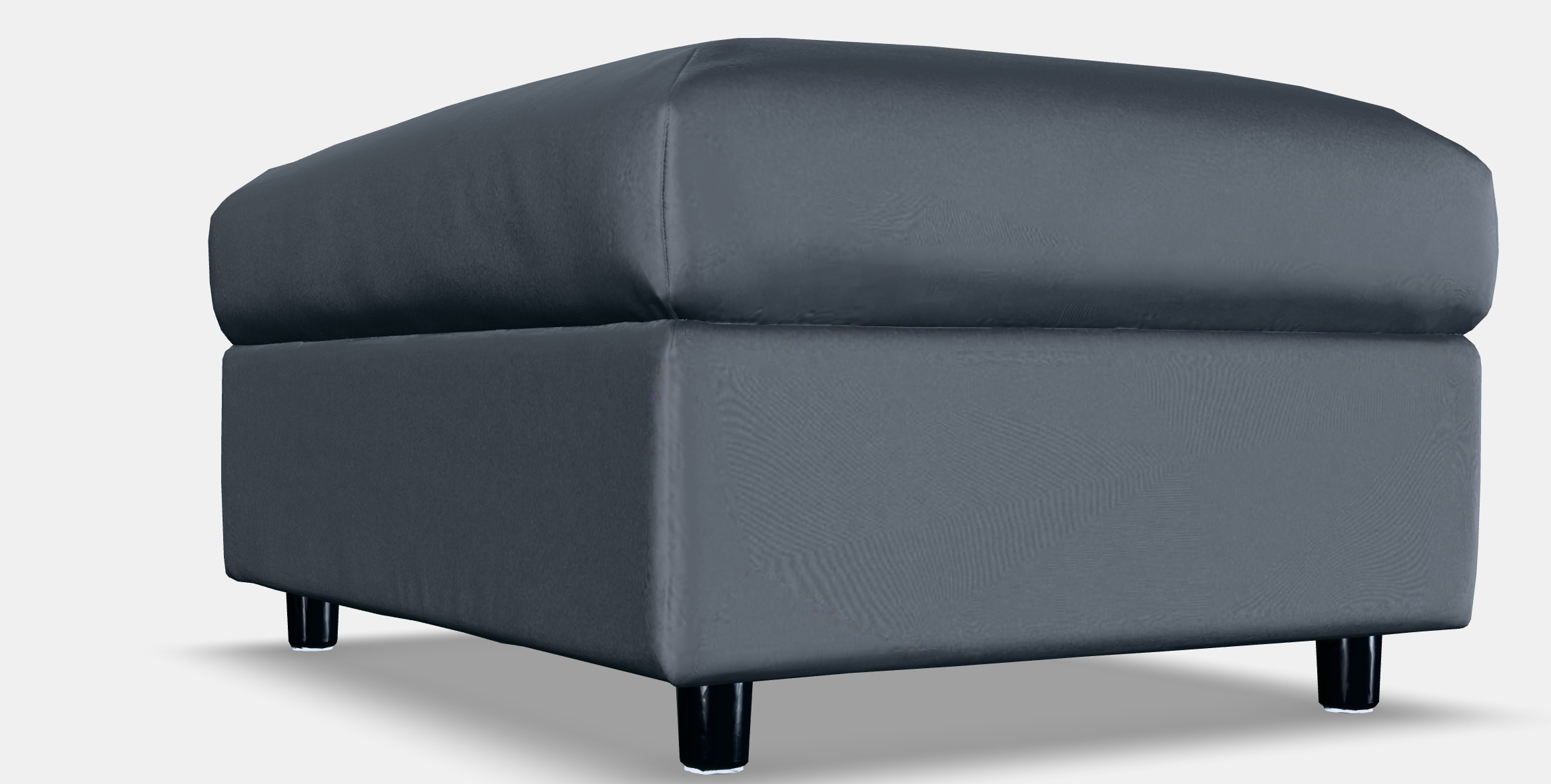 VIMLE Cover for footstool with storage 3 Low-poly 3D model_2