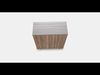 STOCKHOLM Cabinet with 2 drawers Low-poly 3D model_1