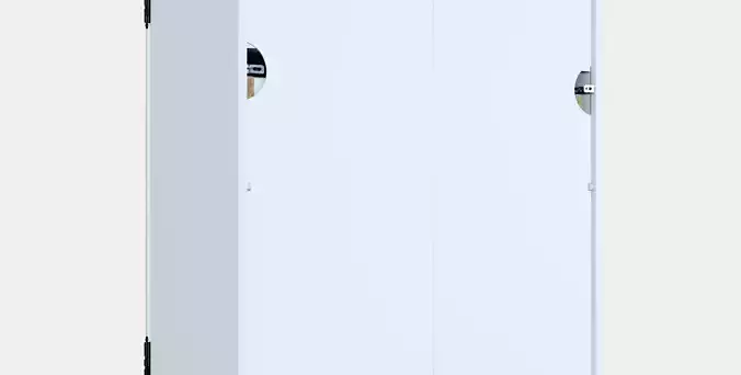GREAKER Cabinet with drawers Low-poly 3D model