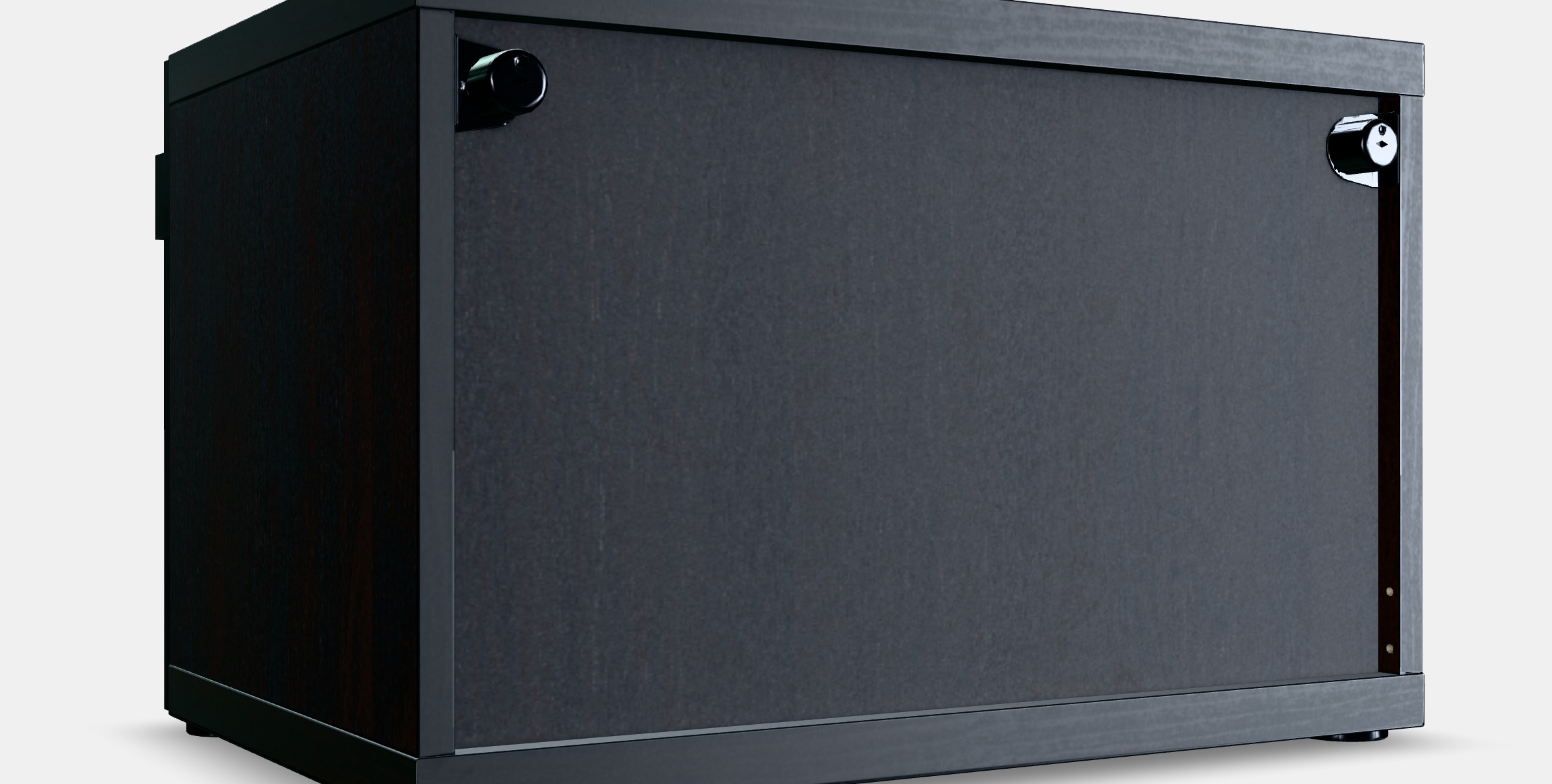 BESTA Shelf unit with glass door 5 Low-poly 3D model_5