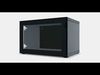 BESTA Shelf unit with glass door 5 Low-poly 3D model_1