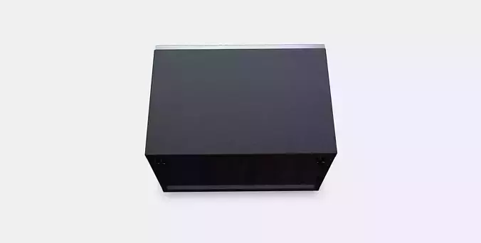 BESTA Shelf unit with glass door 7