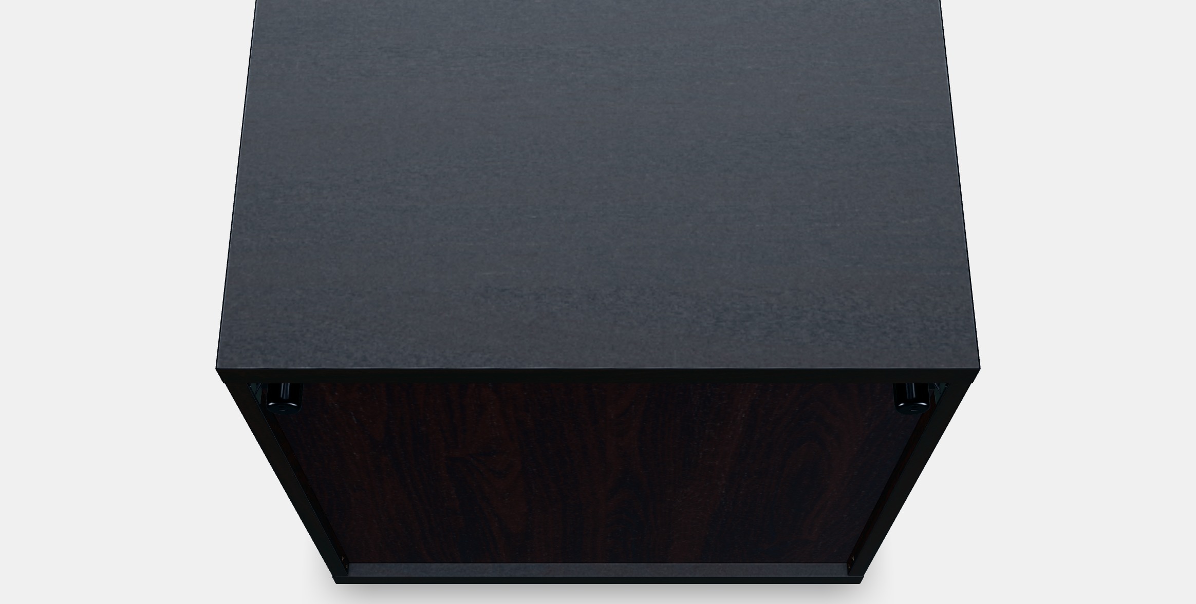 BESTA Shelf unit with glass door 8 Low-poly 3D model_7