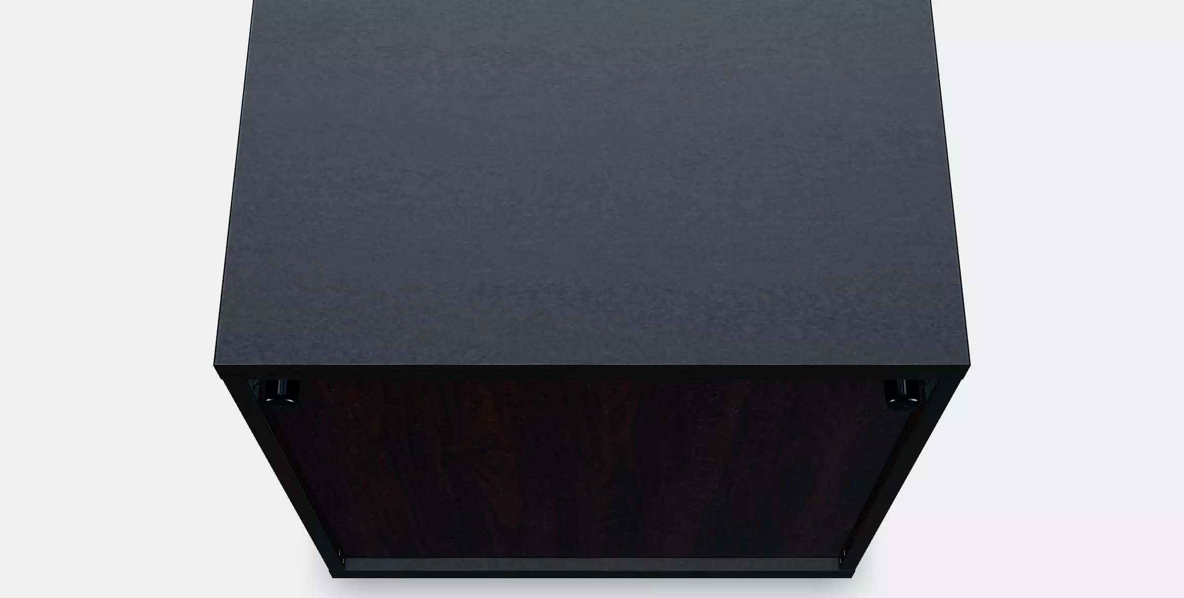 BESTA Shelf unit with glass door 9 Low-poly 3D model_0