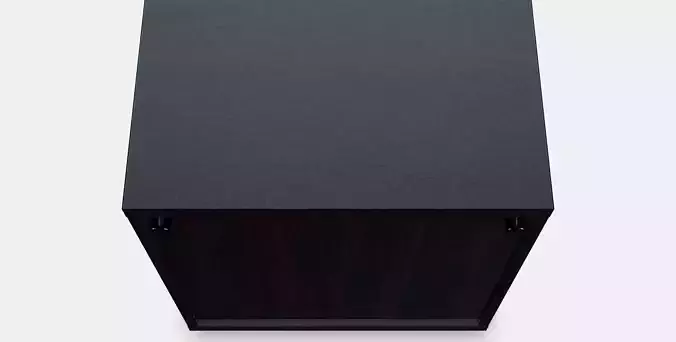 BESTA Shelf unit with glass door 9