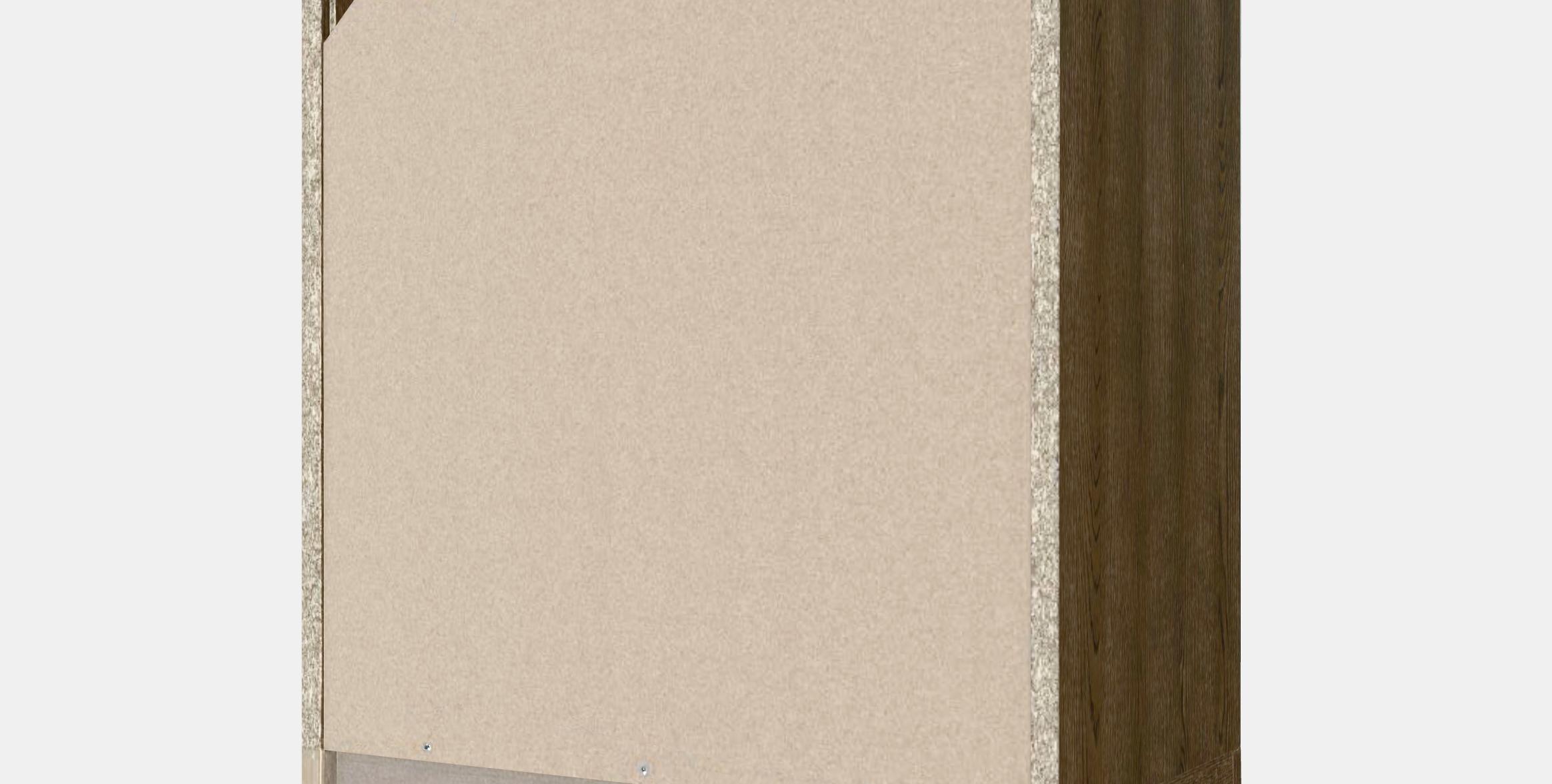 TONSTAD Cabinet with doors Low-poly 3D model_5