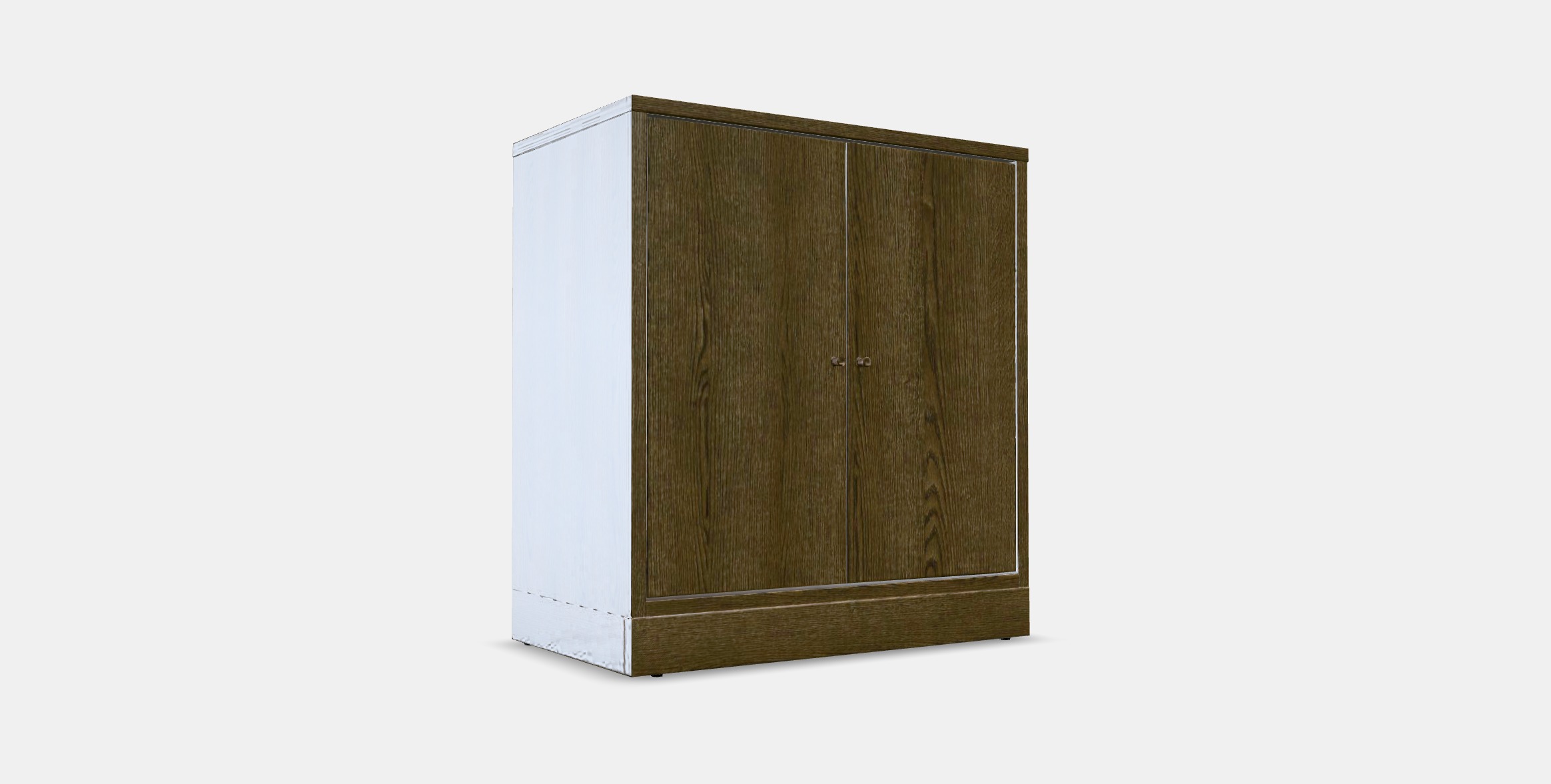 TONSTAD Cabinet with doors Low-poly 3D model_7
