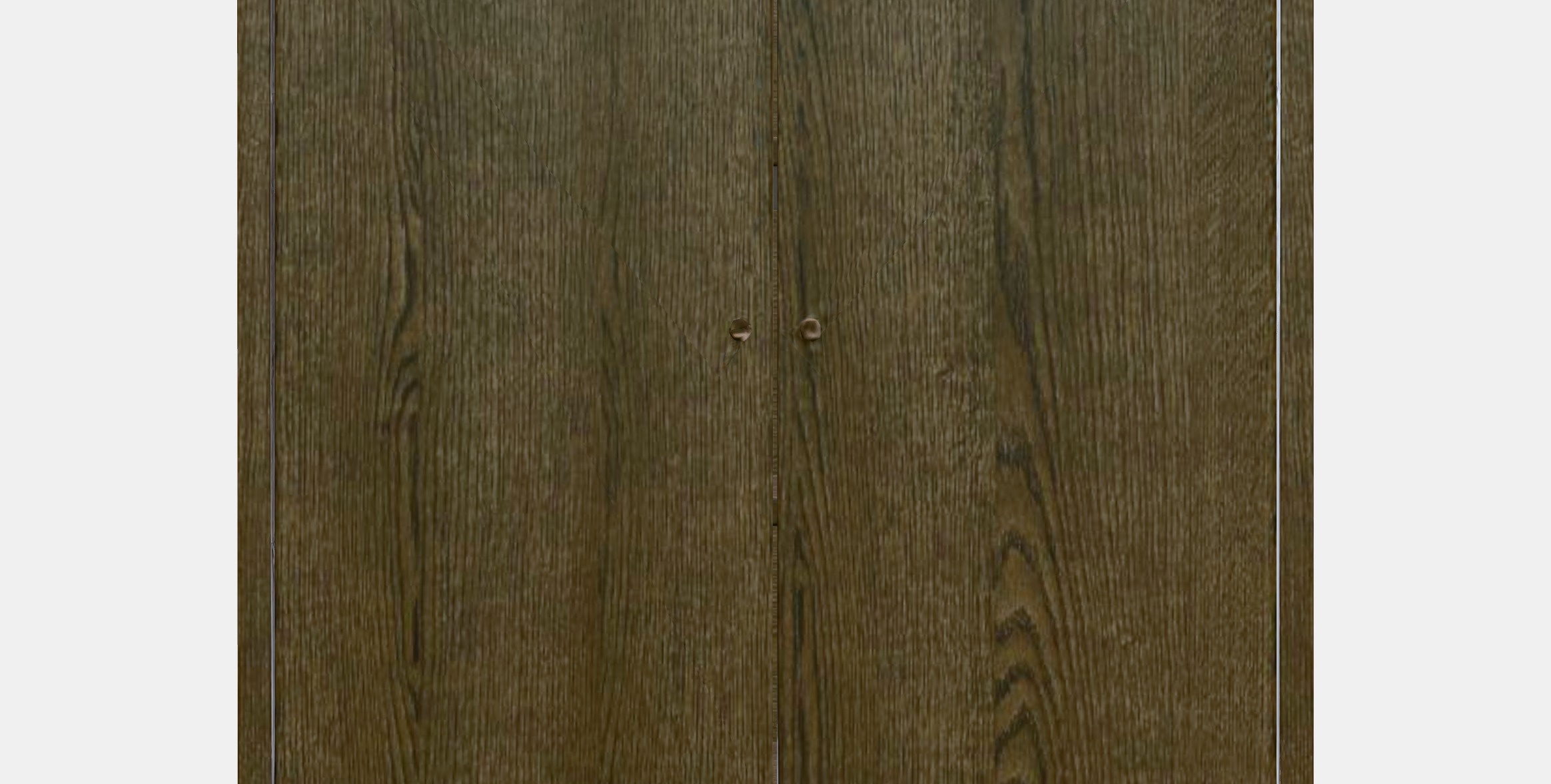 TONSTAD Cabinet with doors Low-poly 3D model_11