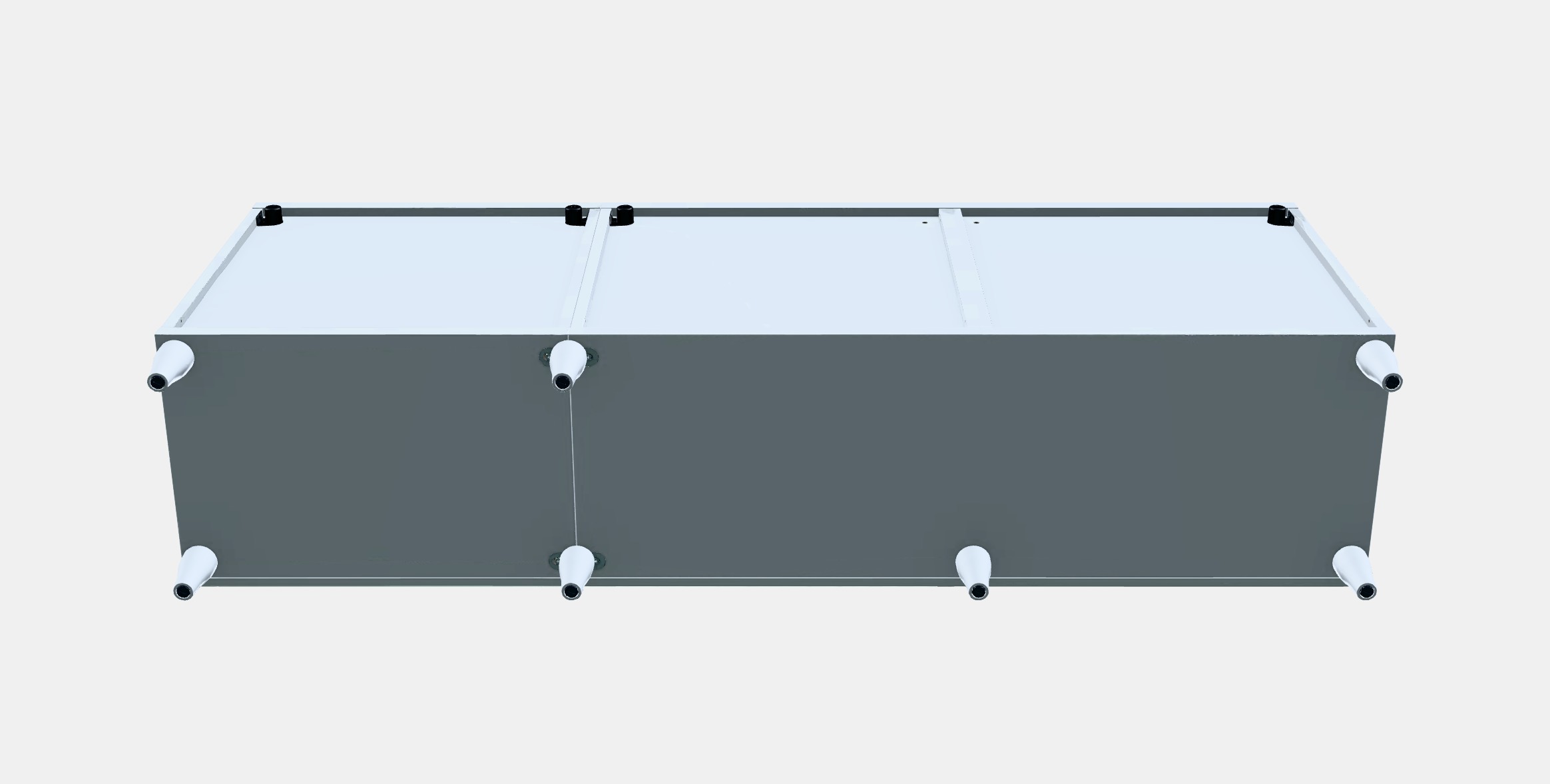 BESTA Storage combination with doors 40 3D model_7